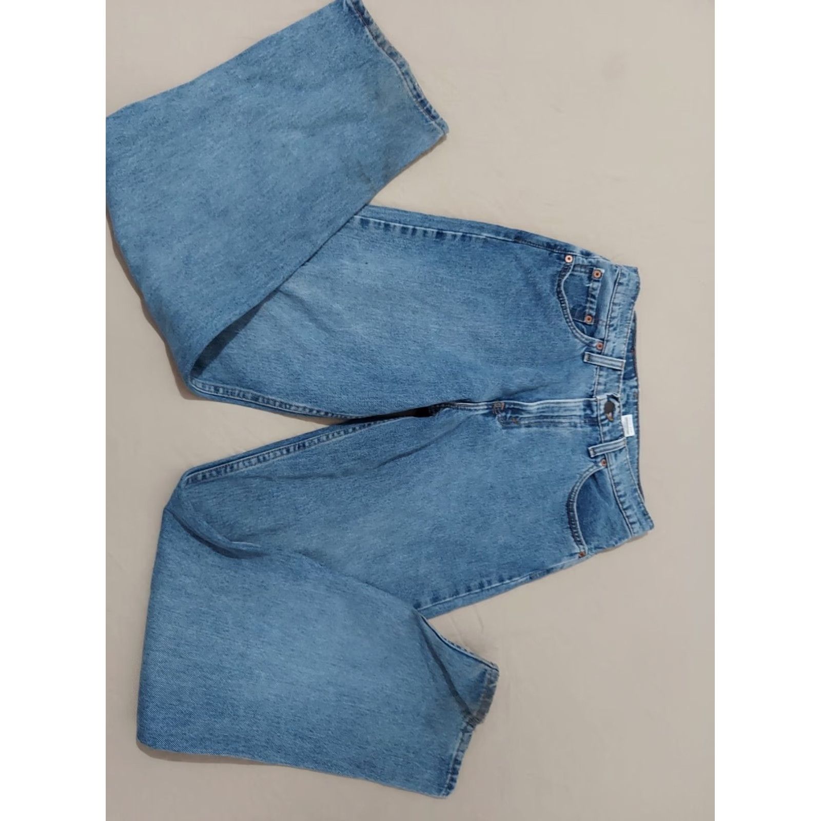 Levi's VINTAGE Levi's Jeans Womens 560 Tapered Denim 11 M Blue Jeans Women Girls Mens? Size 32" / US 10 / IT 46 - 6 Thumbnail
