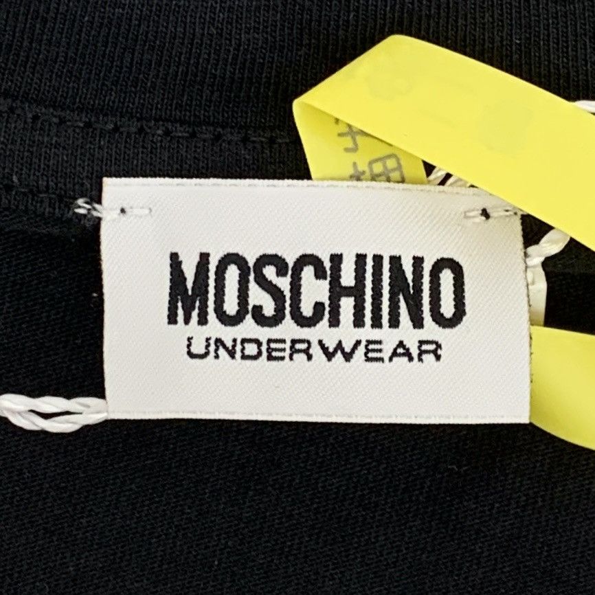 Moschino Moschino Gold Foil Print Cotton Short Sleeve T-Shirt K26WX Size L / US 10 / IT 46 - 6 Thumbnail