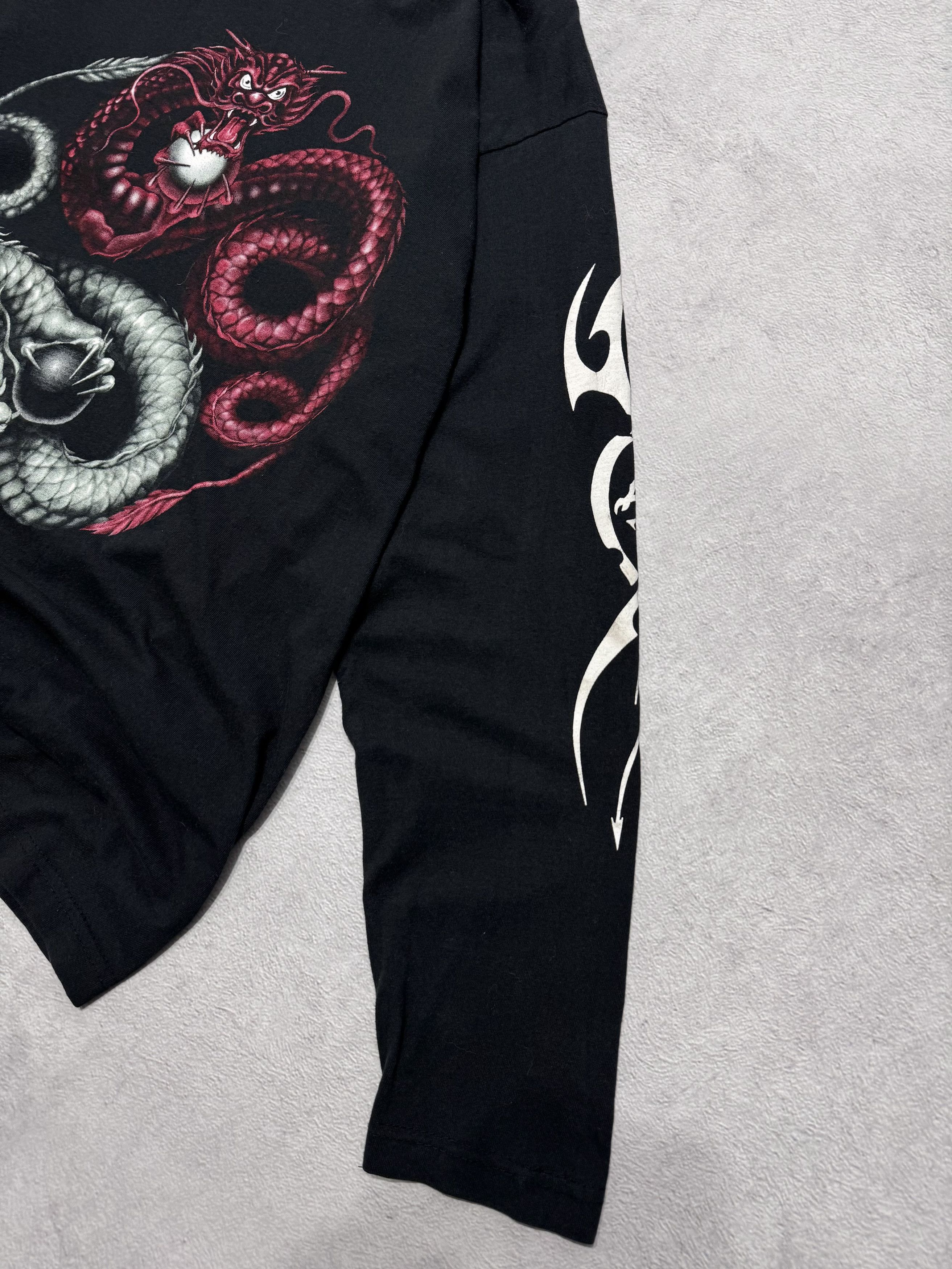 Affliction Vintage All Over Print Dragon Spiral Long Sleeve Size US M / EU 48-50 / 2 - 7 Thumbnail