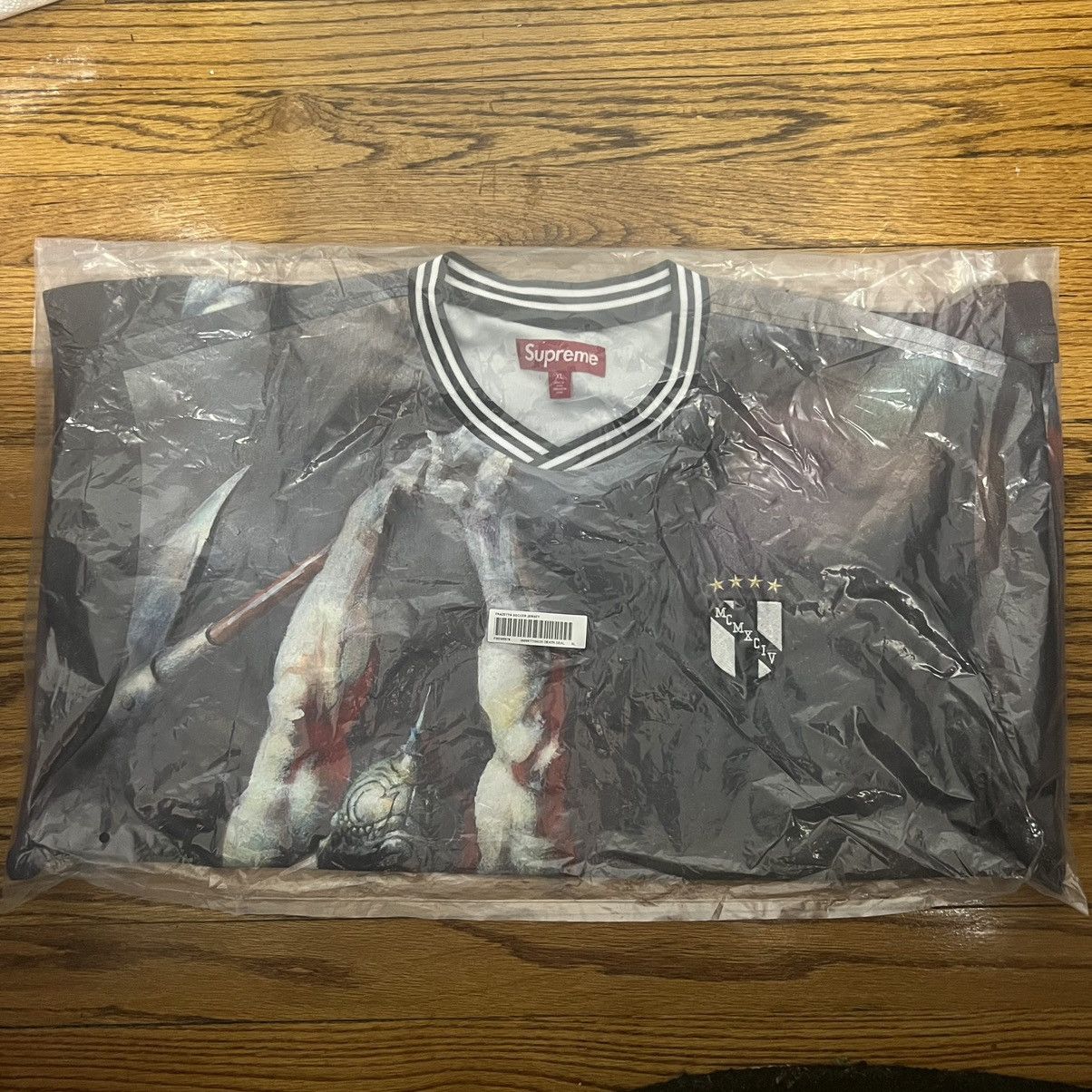 Supreme Supreme Frazetta Soccer Jersey Death Dealer Size: XL Size US XL / EU 56 / 4 - 3 Thumbnail