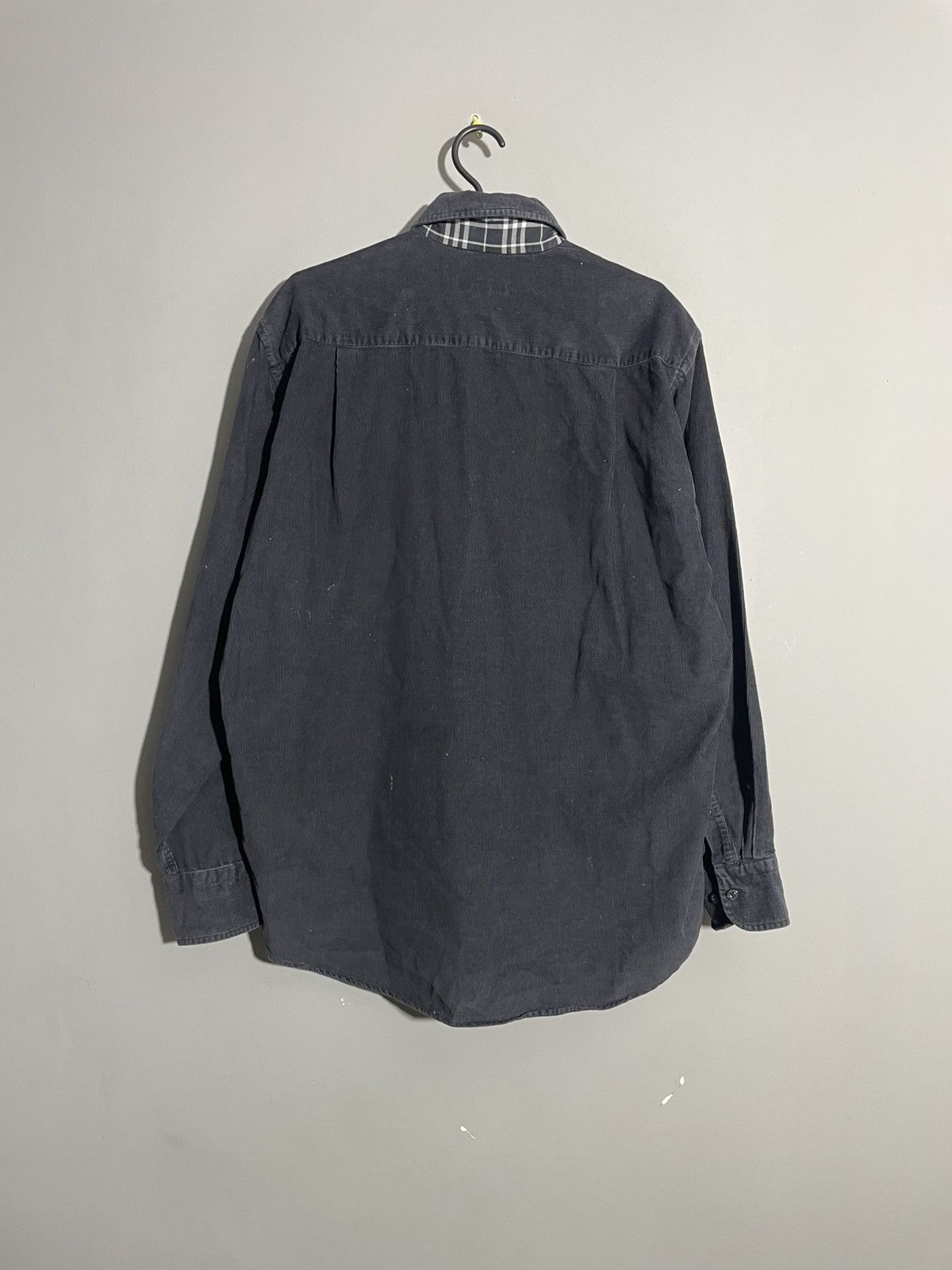 Burberry Vintage Burberry London Velvet Shirt size 39 Size 38L - 9 Thumbnail