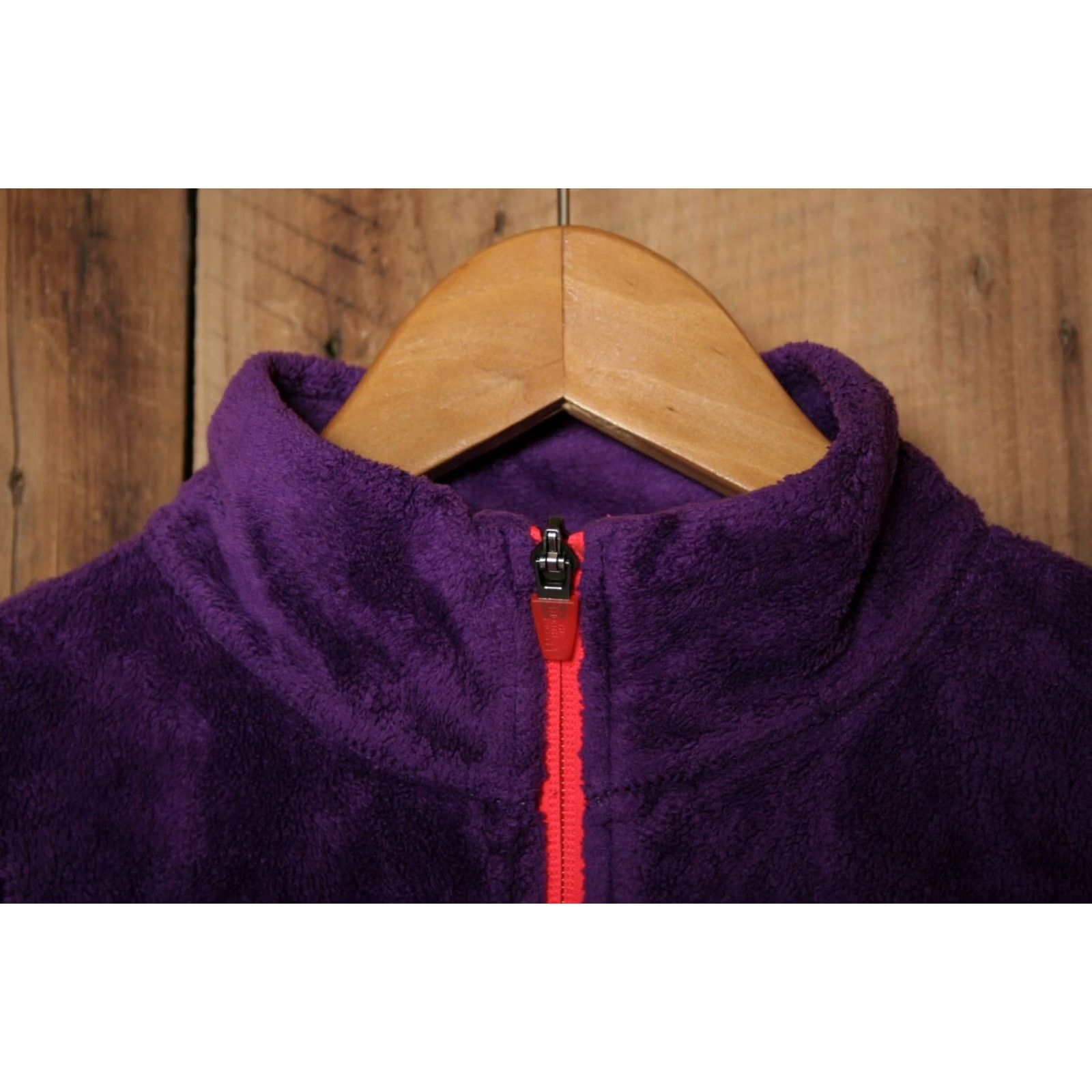 The North Face THE NORTH FACE Purple Fleece Full Zip Jacket Women's M Size, Purple, Jacket, Fleece, Zip, Basic, Outdoor, 90s Theme Size M / US 6-8 / IT 42-44 - 2 Thumbnail