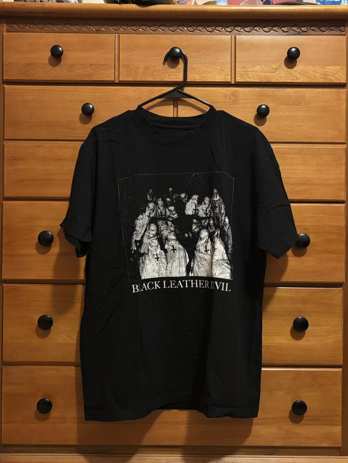 Playboi Carti Playboi Carti “Black Leather Devil” Tee Size US L / EU 52-54 / 3 - 1 Thumbnail