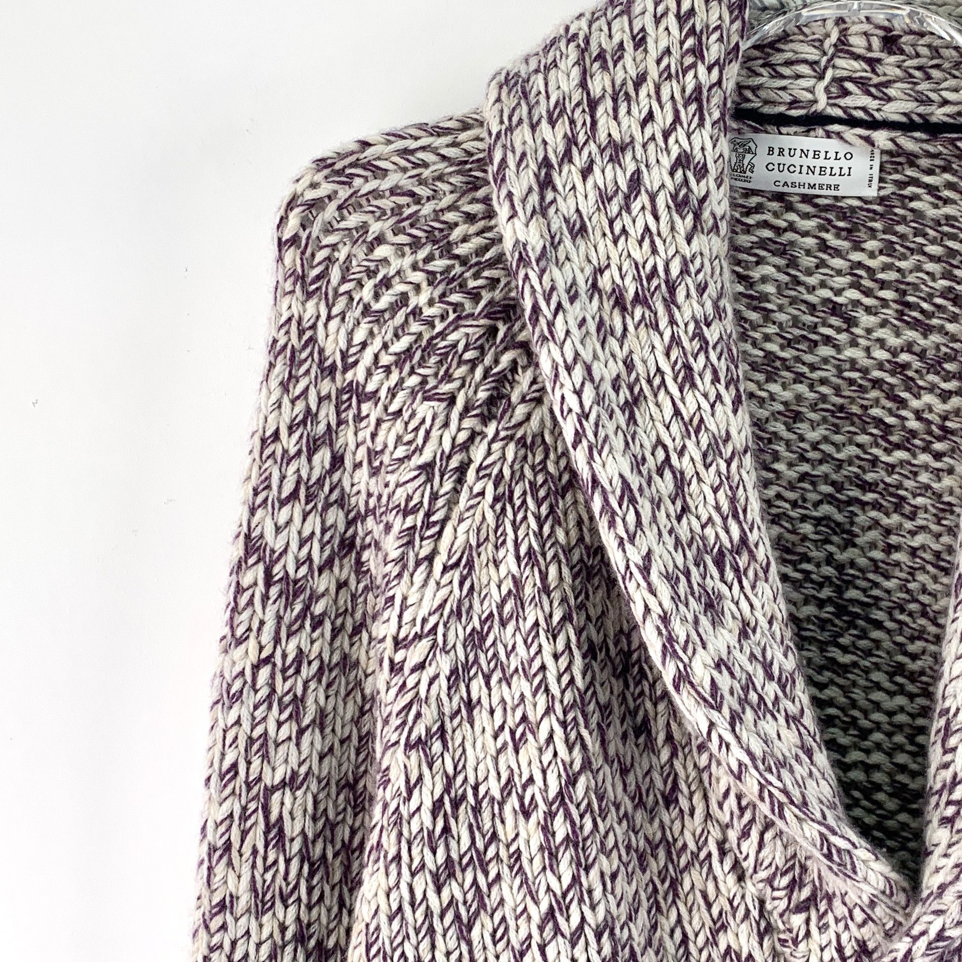 Brunello Cucinelli Brunello Cucinelli Colorblock Wool Cardigan (Size 50) Size US M / EU 48-50 / 2 - 6 Thumbnail