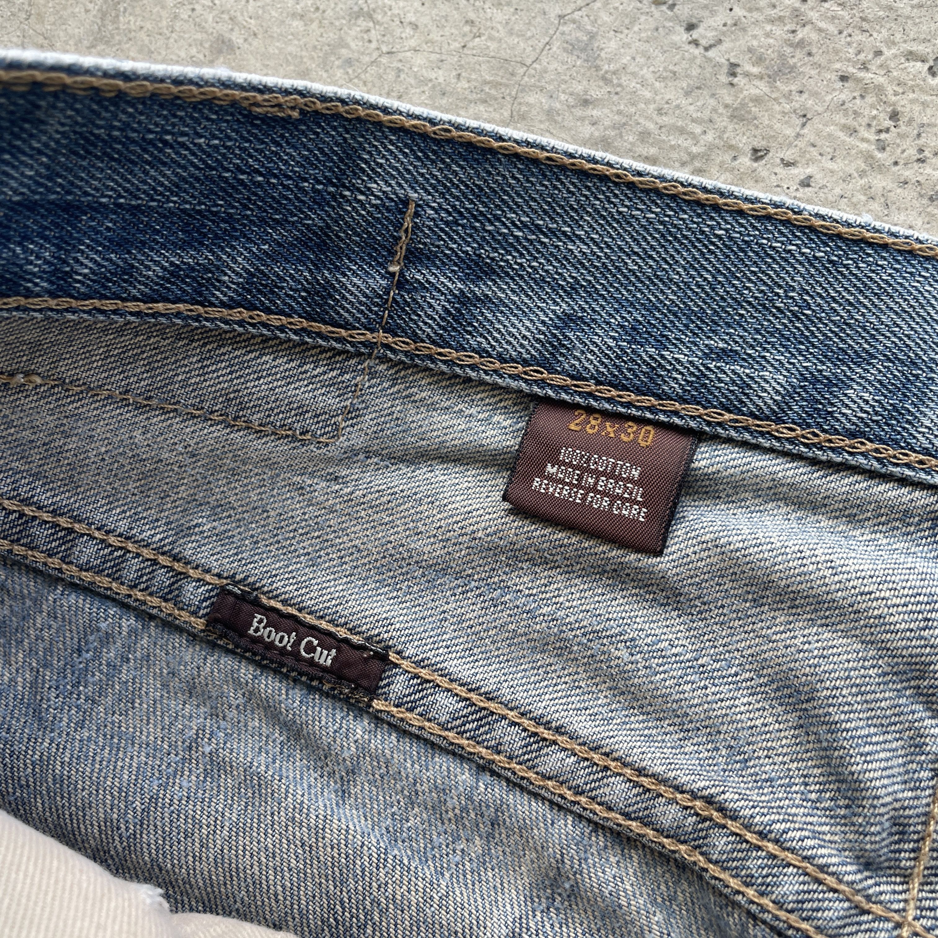 Vintage VINTAGE CALIFORNIA BOOTCUT FADED DISTRESSED JEANS PANTS W29 Size US 29 - 7 Thumbnail