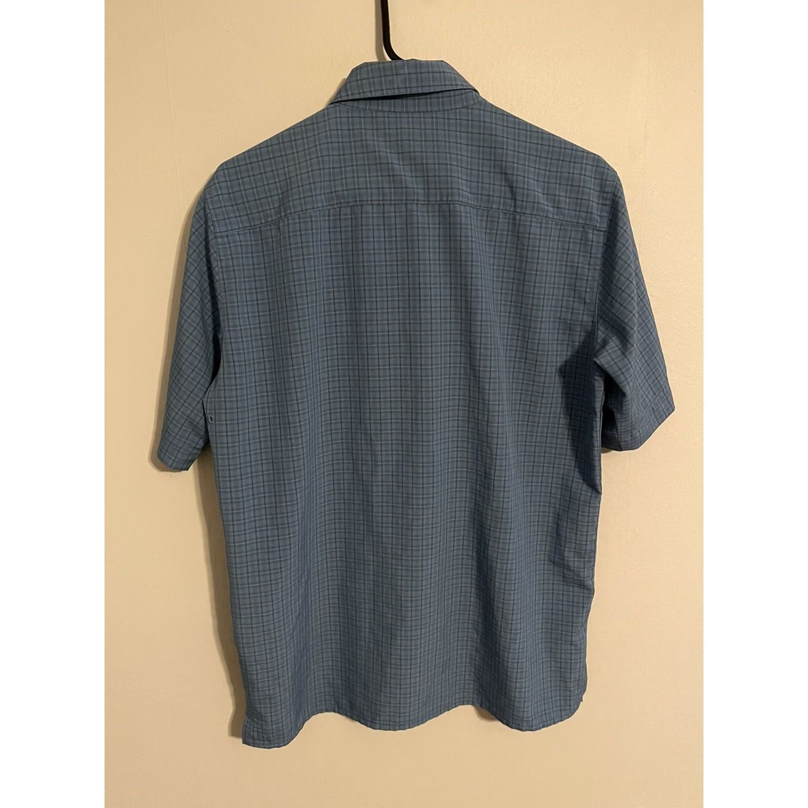 Eddie Bauer Eddie Bauer Blue Plaid Travel Shirt Men's Small S Button Up Outdoors Sport Size US S / EU 44-46 / 1 - 4 Thumbnail
