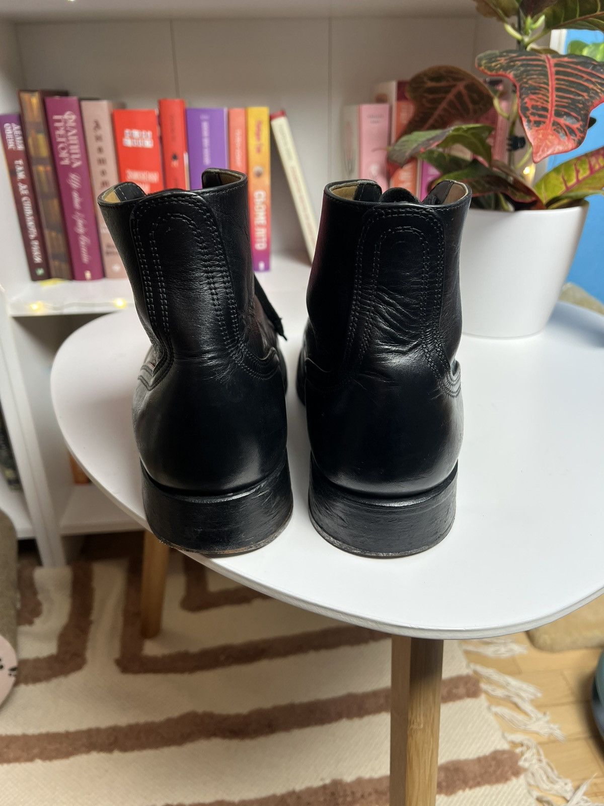 Vintage 20 HMAK 19 leather army boots Denmark vintage rare Size US 9 / EU 42 - 12 Thumbnail