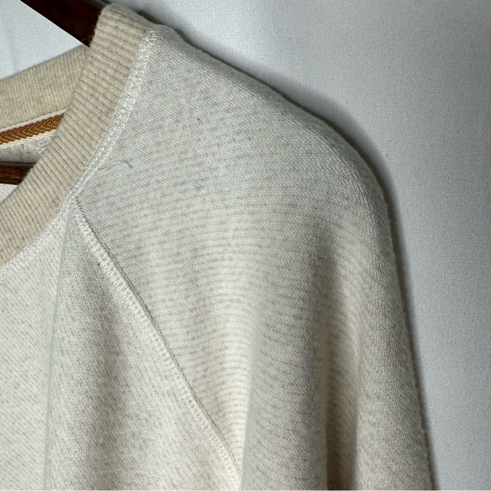 Faherty FAHERTY Legend Sweater Crew Off White NWT in XL Size XL / US 12-14 / IT 48-50 - 5 Thumbnail