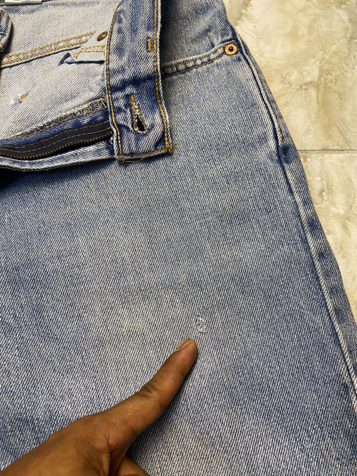 Levi's Vintage Levi’s 550 Relaxed Fit Blue Denim Pants single r Size US 34 / EU 50 - 9 Thumbnail