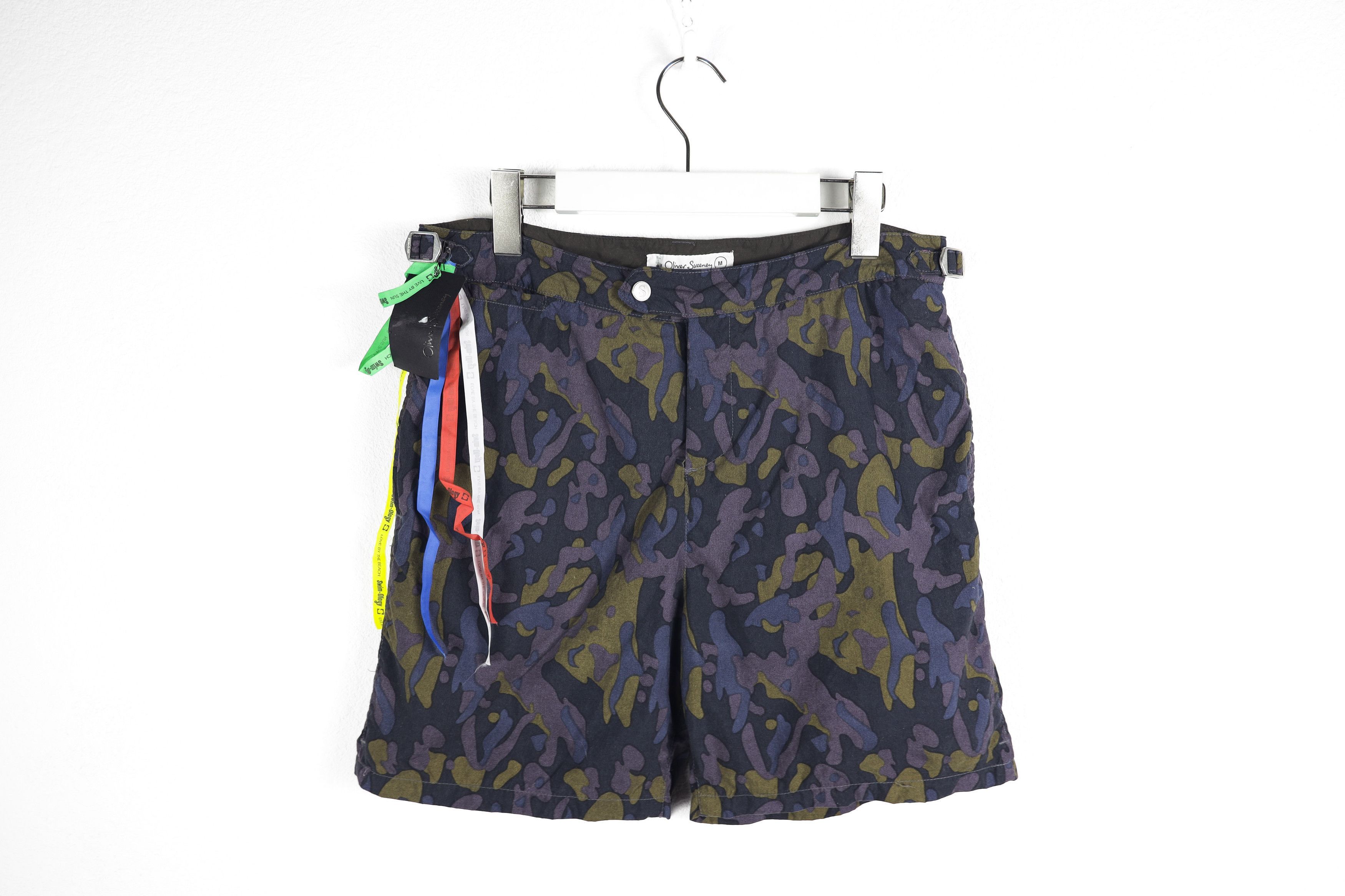 Oliver Sweeney × Swims Oliver Sweeney x Swim Ology Camo Cassius Swim Shorts Size US 31 - 2 Thumbnail