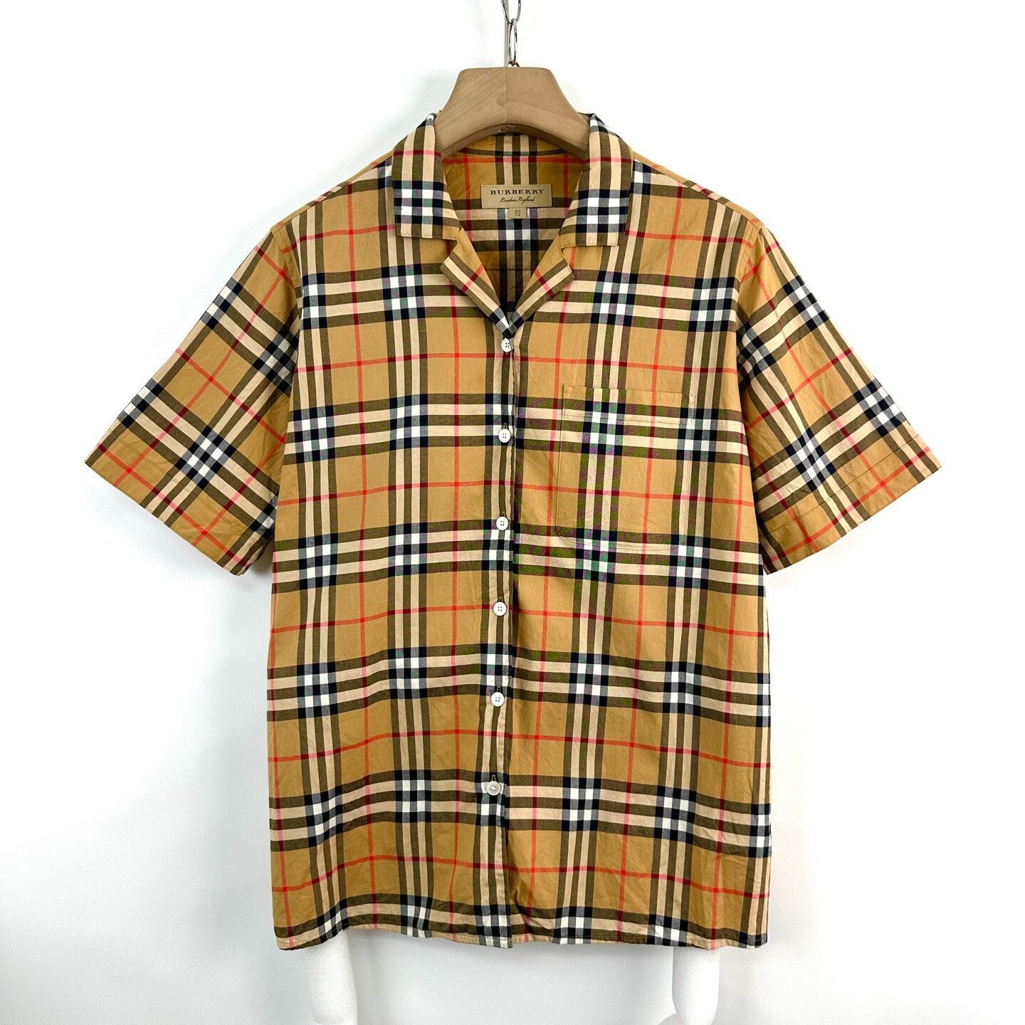 Burberry Burberry Classic Check Short-Sleeve Shirt Size XXS / US 00 / IT 34 - 1 Thumbnail