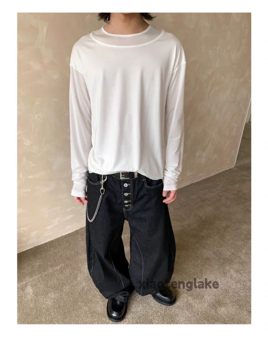 Designer Unisex outdoor utility loose baggy skate hiphop pants Size US 32 / EU 48 - 6 Thumbnail