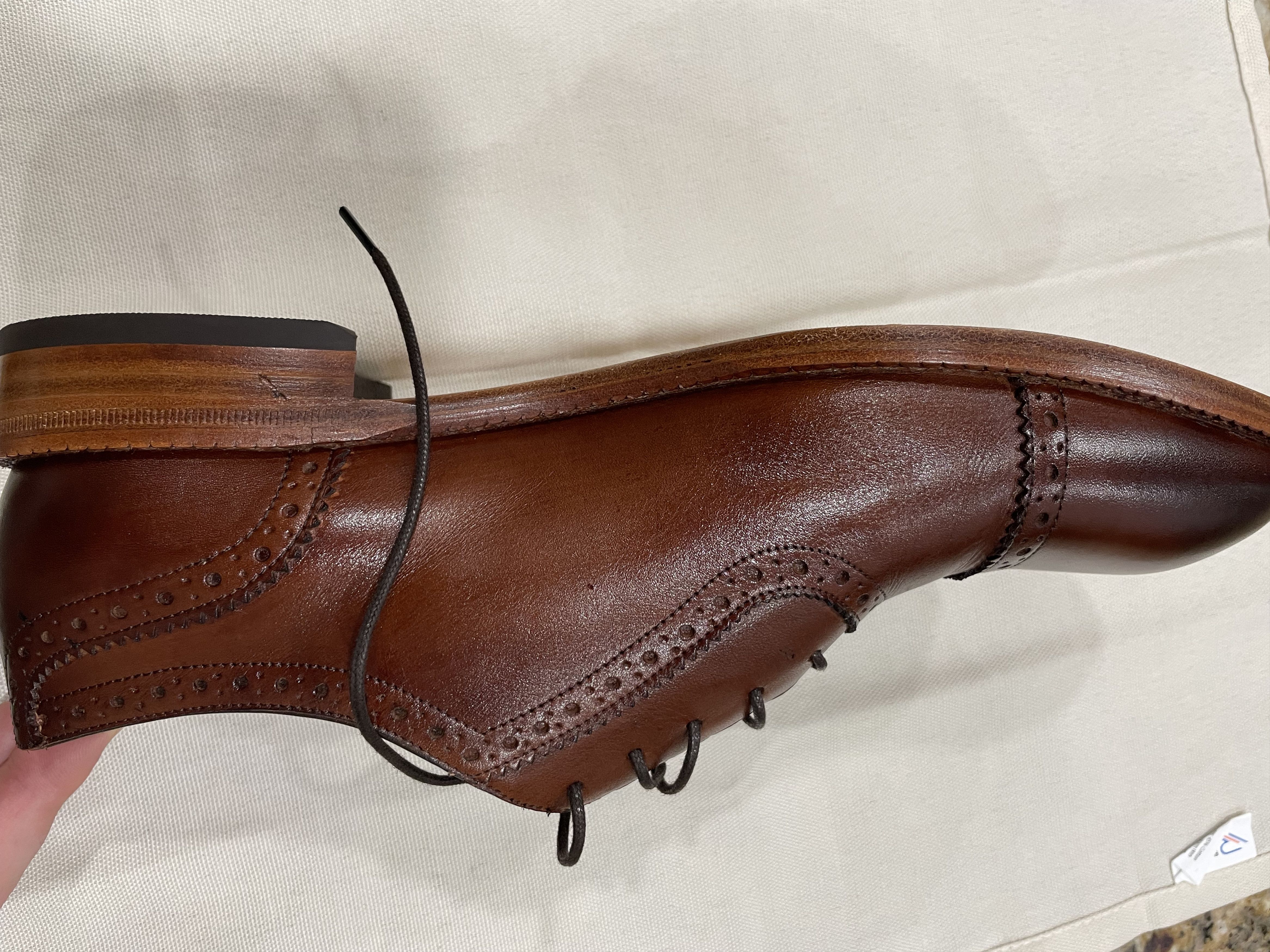 Beckett Simonon Durant Oxford in Oak Size US 9 / EU 42 - 6 Thumbnail