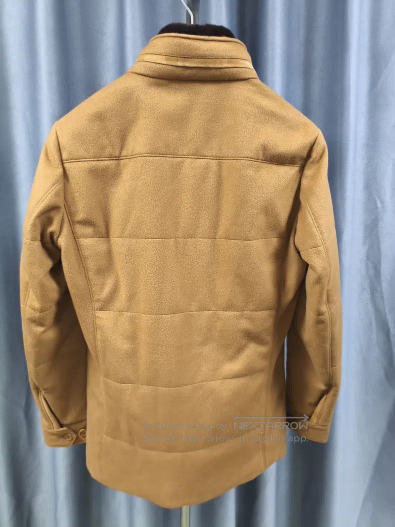 Loro Piana Loro Piana Camel Cotton Jacket, 100% Vicuna Camel Waterpro Size US S / EU 44-46 / 1 - 3 Thumbnail