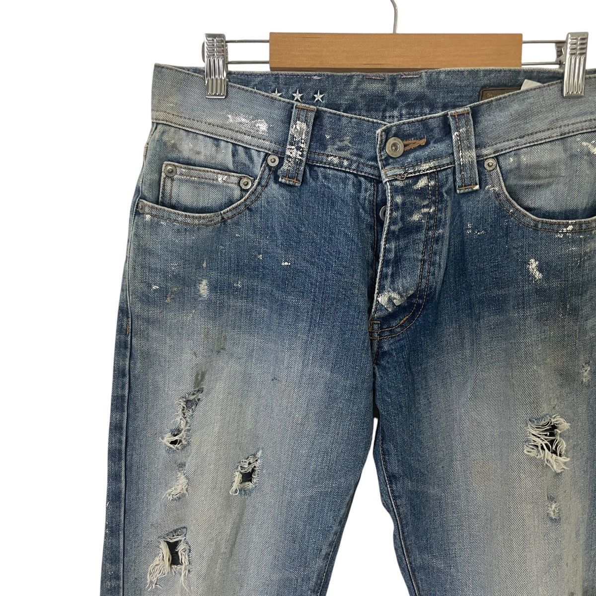 Sovereign Code Vintage Sovereign Distressed Denim Jeans Size US 30 / EU 46 - 3 Thumbnail