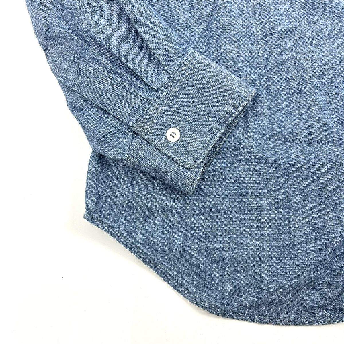 A.P.C. Vintage A.P.C Paris Chambray Denim Shirt Designer Size US S / EU 44-46 / 1 - 6 Thumbnail