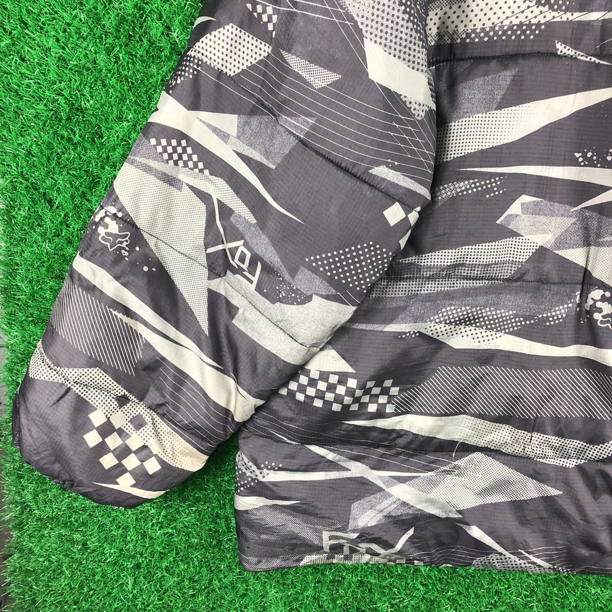 Fox Racing Vintage Fox Racing Fullprint Puffer Jacket Oversize Size US XXL / EU 58 / 5 - 6 Thumbnail