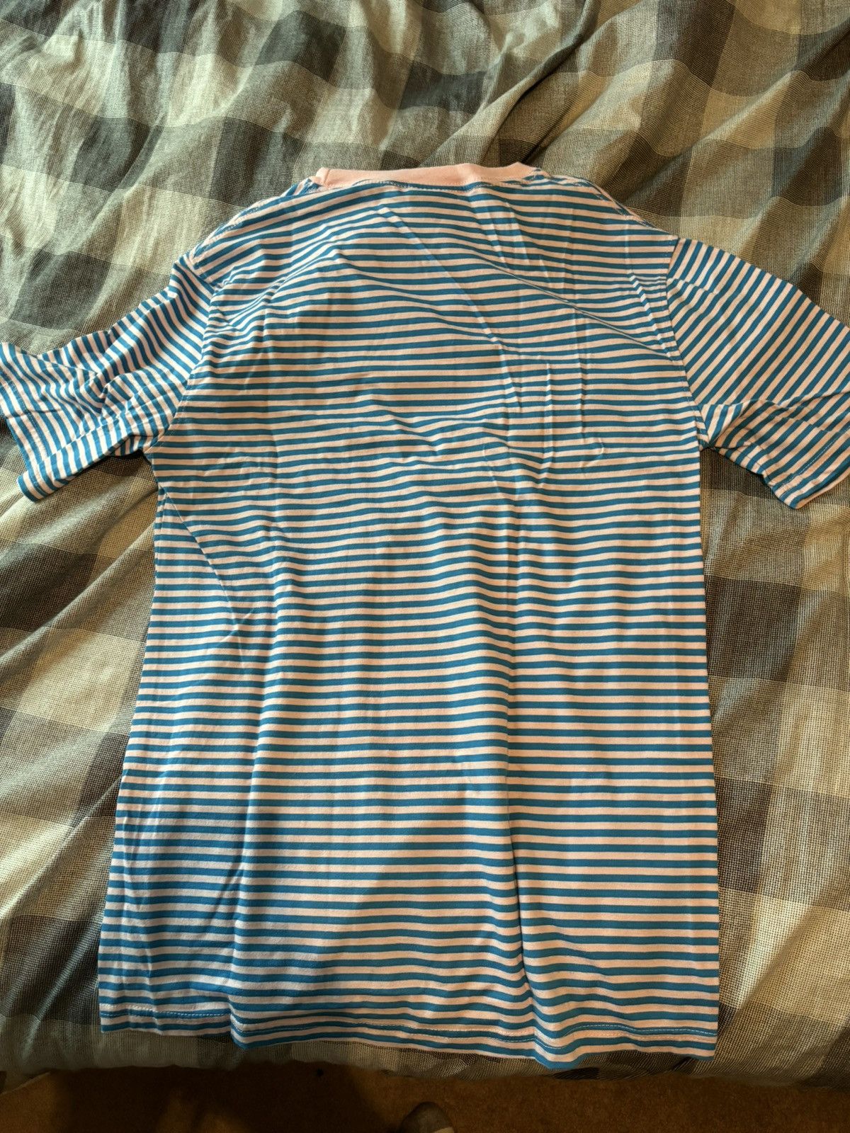 A.LAB A Lab Blue and Pink striped T-Shirt Size US L / EU 52-54 / 3 - 3 Thumbnail