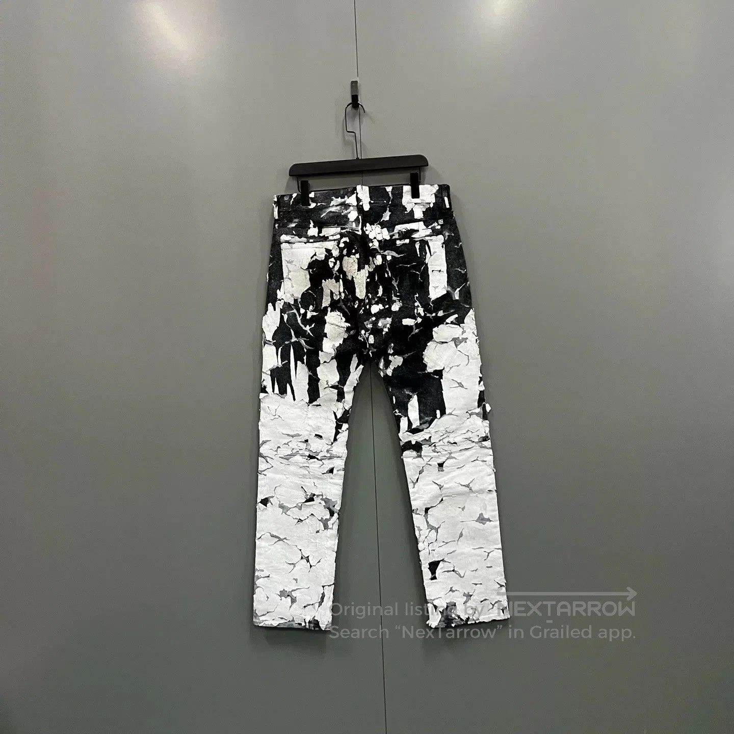 Givenchy givenchy painted denim pants size 33. Size US 33 - 2 Thumbnail
