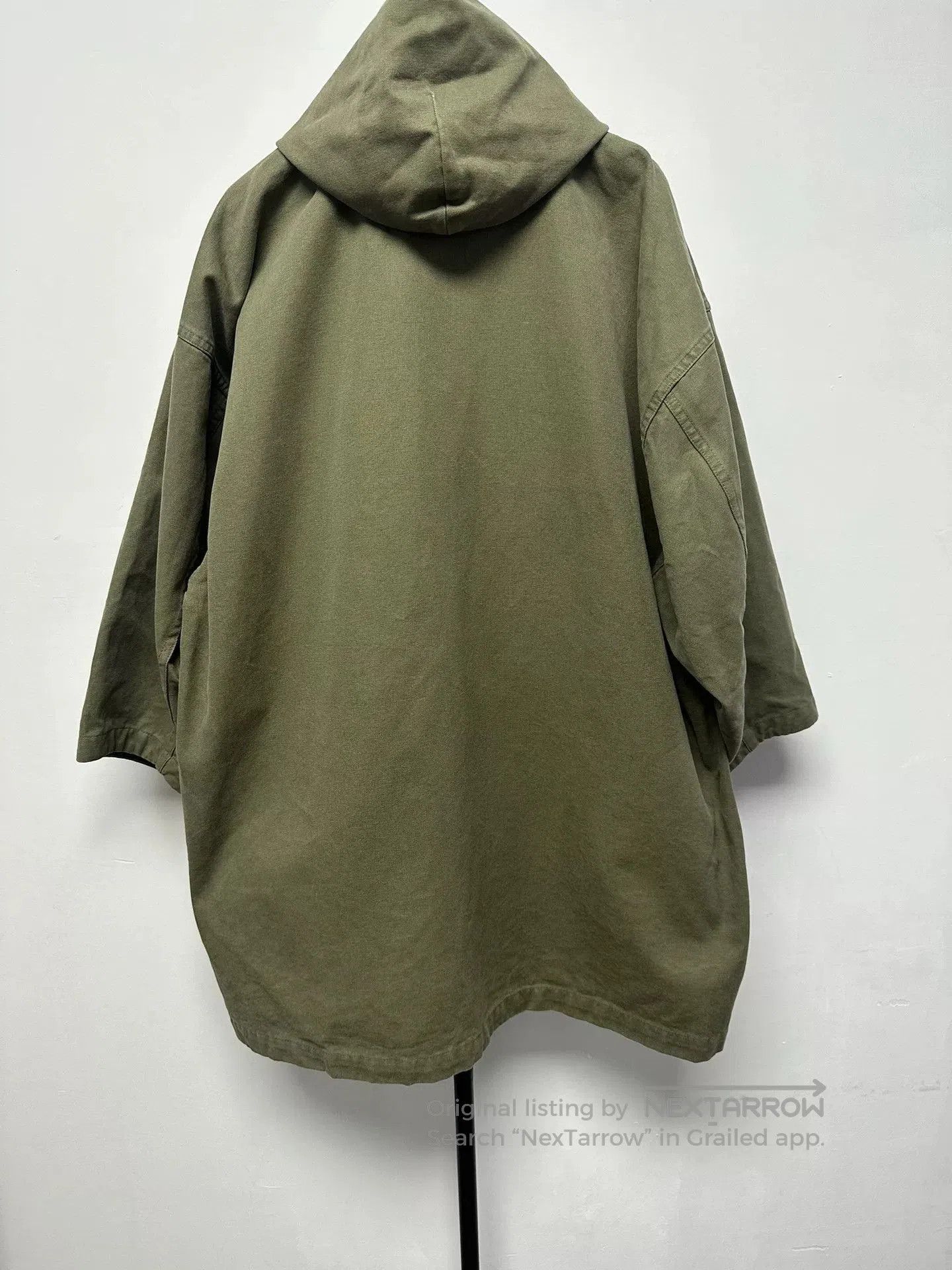 Balenciaga Balenciaga Solid Hooded Zip Jacket. Size XS / US 0-2 / IT 36-38 - 2 Thumbnail