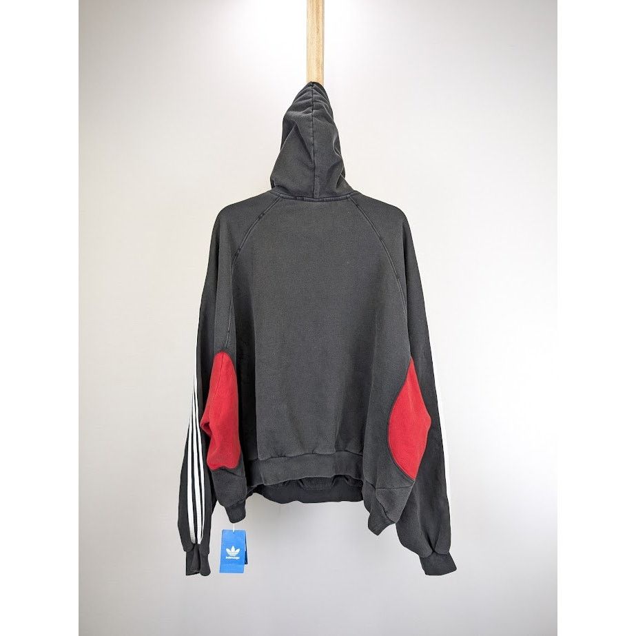 Balenciaga o1rshd1 Pullover Hoodie in Multicolor Size US M / EU 48-50 / 2 - 19 Thumbnail