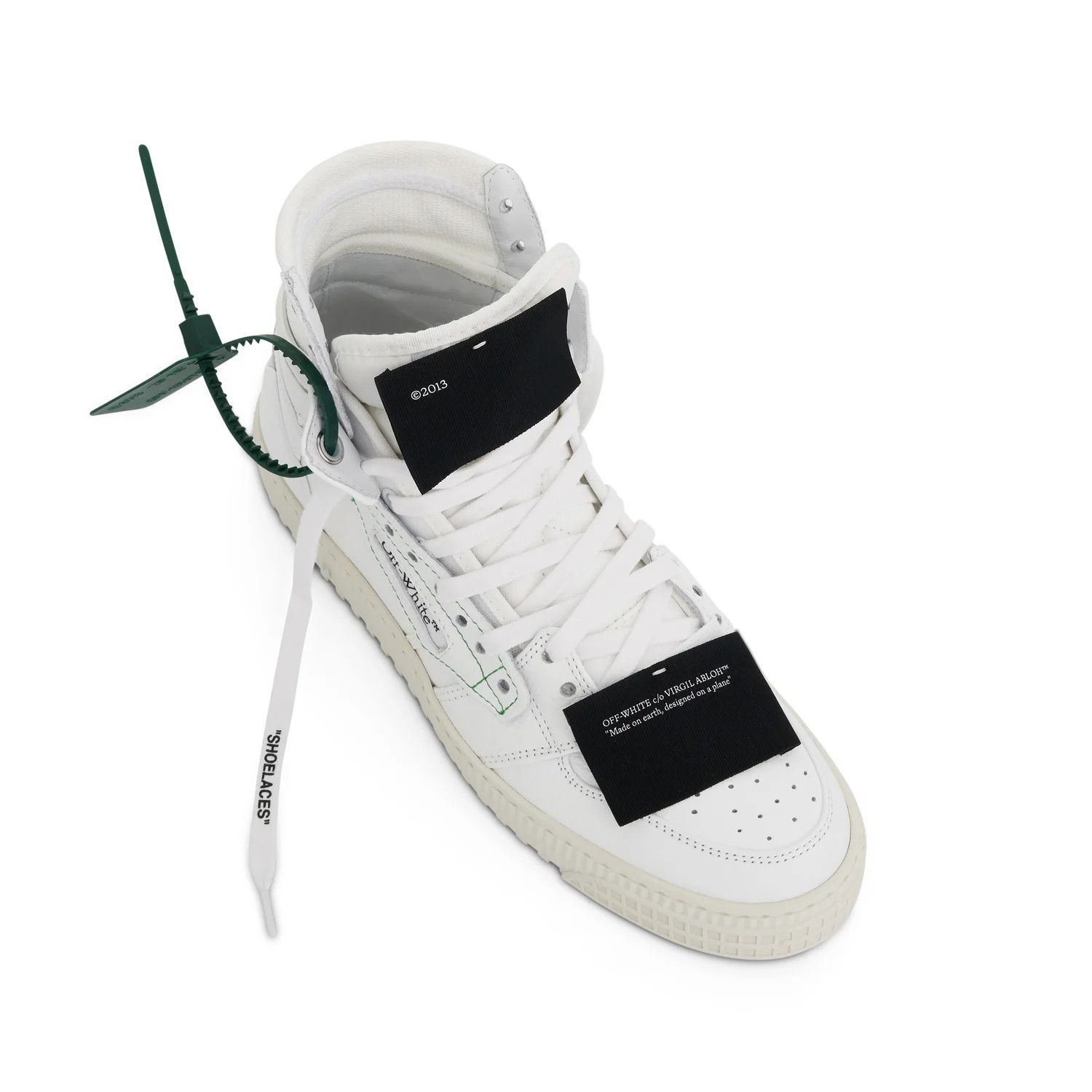 Off-White o1mris0824 Sneaker in Black & White Size US 8 / EU 41 - 3 Thumbnail