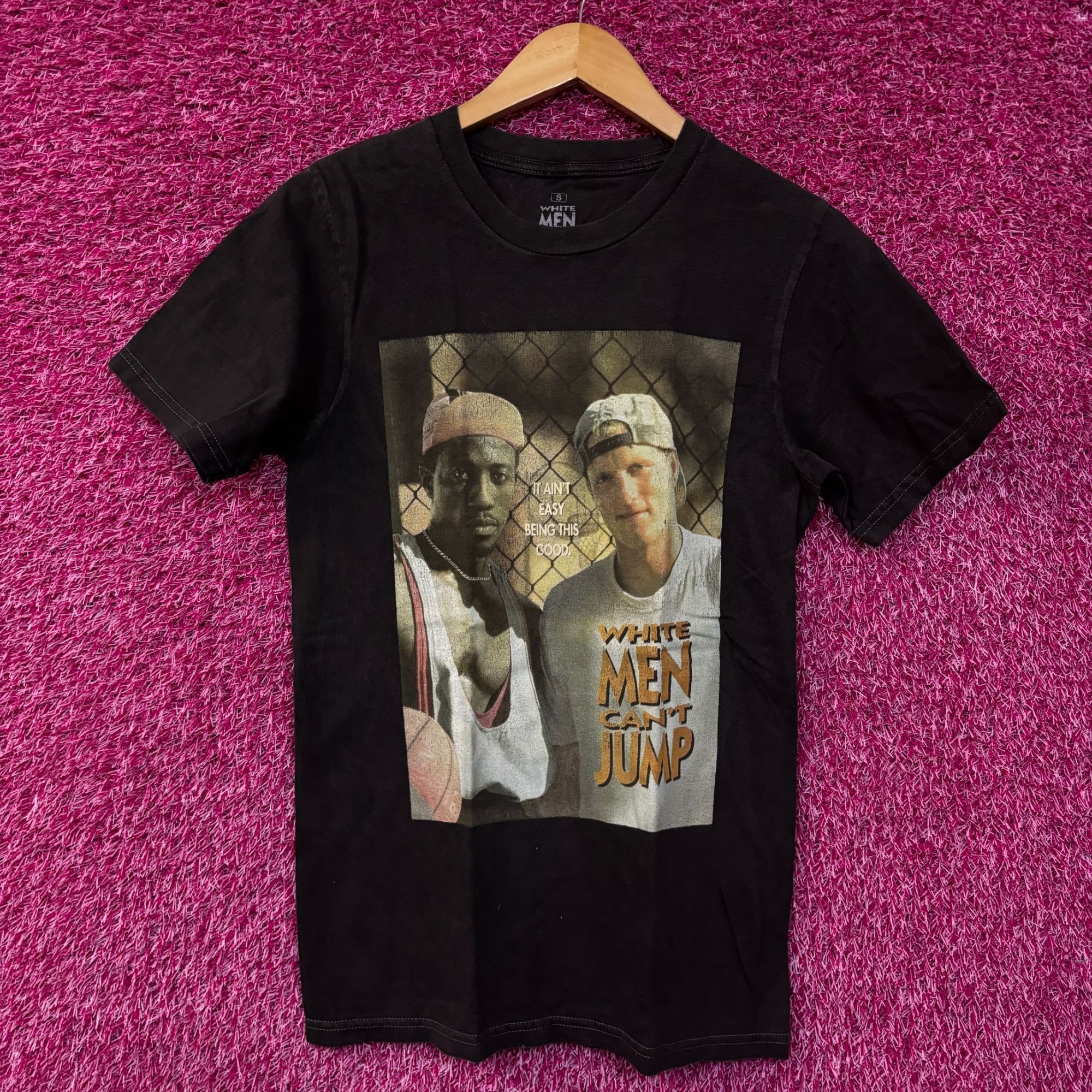 Ripple Junction White Men Can’t Jump Movie Promo Poster T-Shirt Small Size US S / EU 44-46 / 1 - 1 Thumbnail