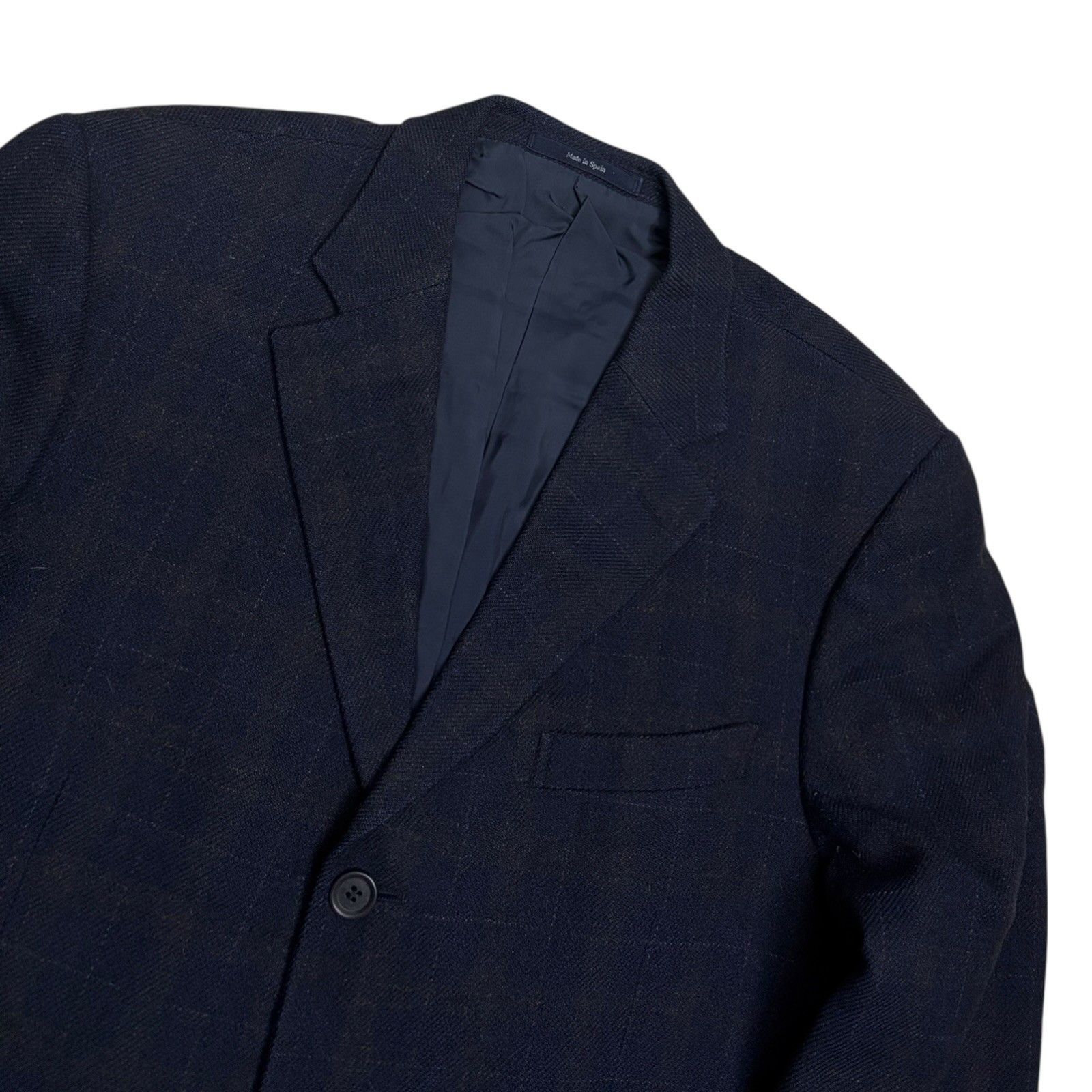 Ermenegildo Zegna $4000 ZEGNA Luxury Designer Plaid WOOL Blazer Jacket 44R Size 44R - 4 Thumbnail