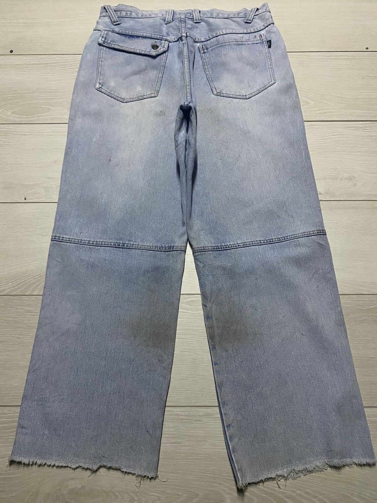 Japanese Brand Vintagw Japanese Brand DJ Honda Light Wash Baggy Jeans Size US 32 / EU 48 - 2 Thumbnail
