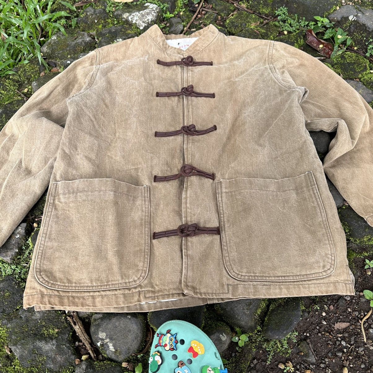 Beams Plus Vintage Jacket Canvas Beams Japan Chines Style Size US L / EU 52-54 / 3 - 10 Thumbnail