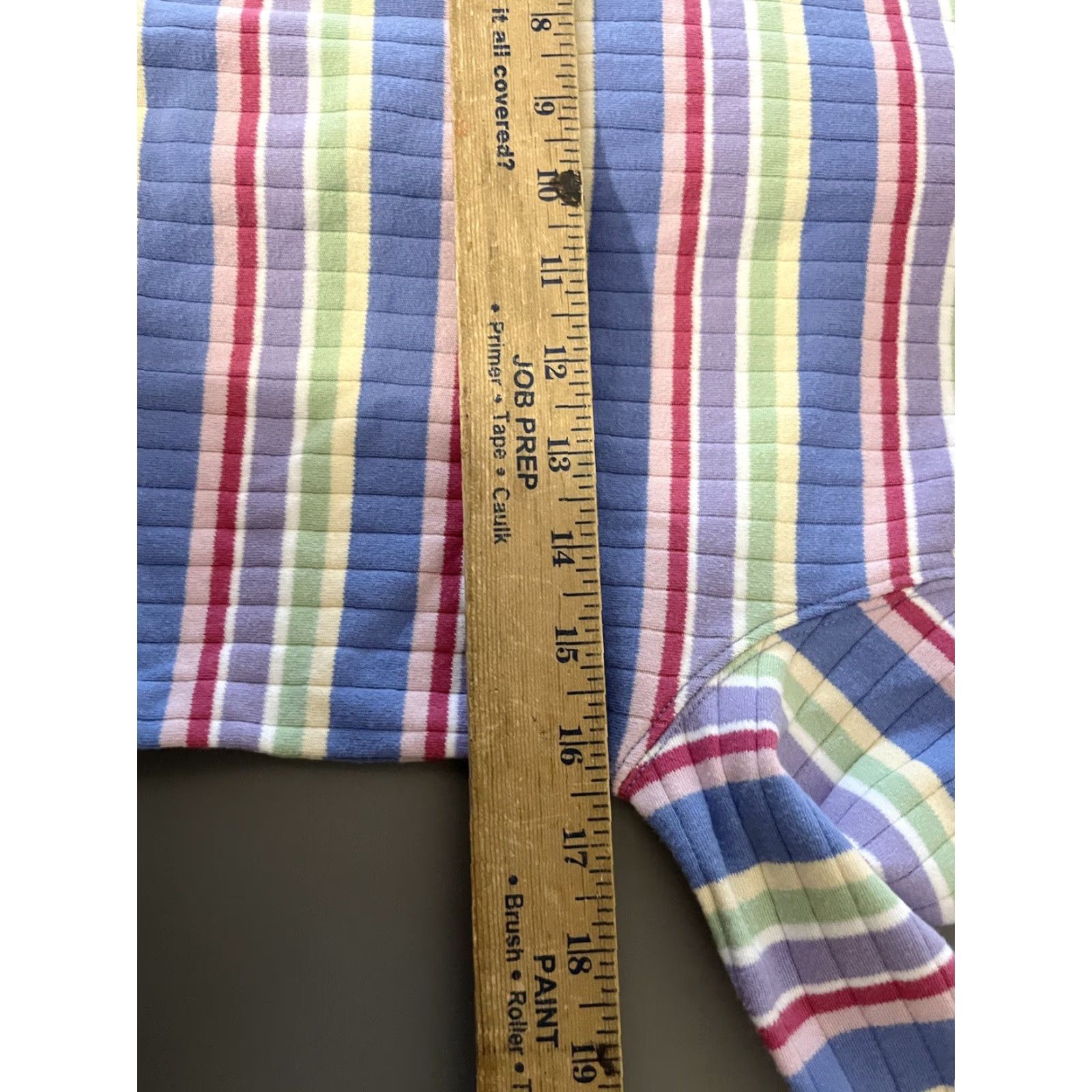 Talbots Talbots Women's Sweater Multicolor Striped Mock Neck Pullover Size PS Petite Adult Small Womens Size S / US 4 / IT 40 - 5 Thumbnail