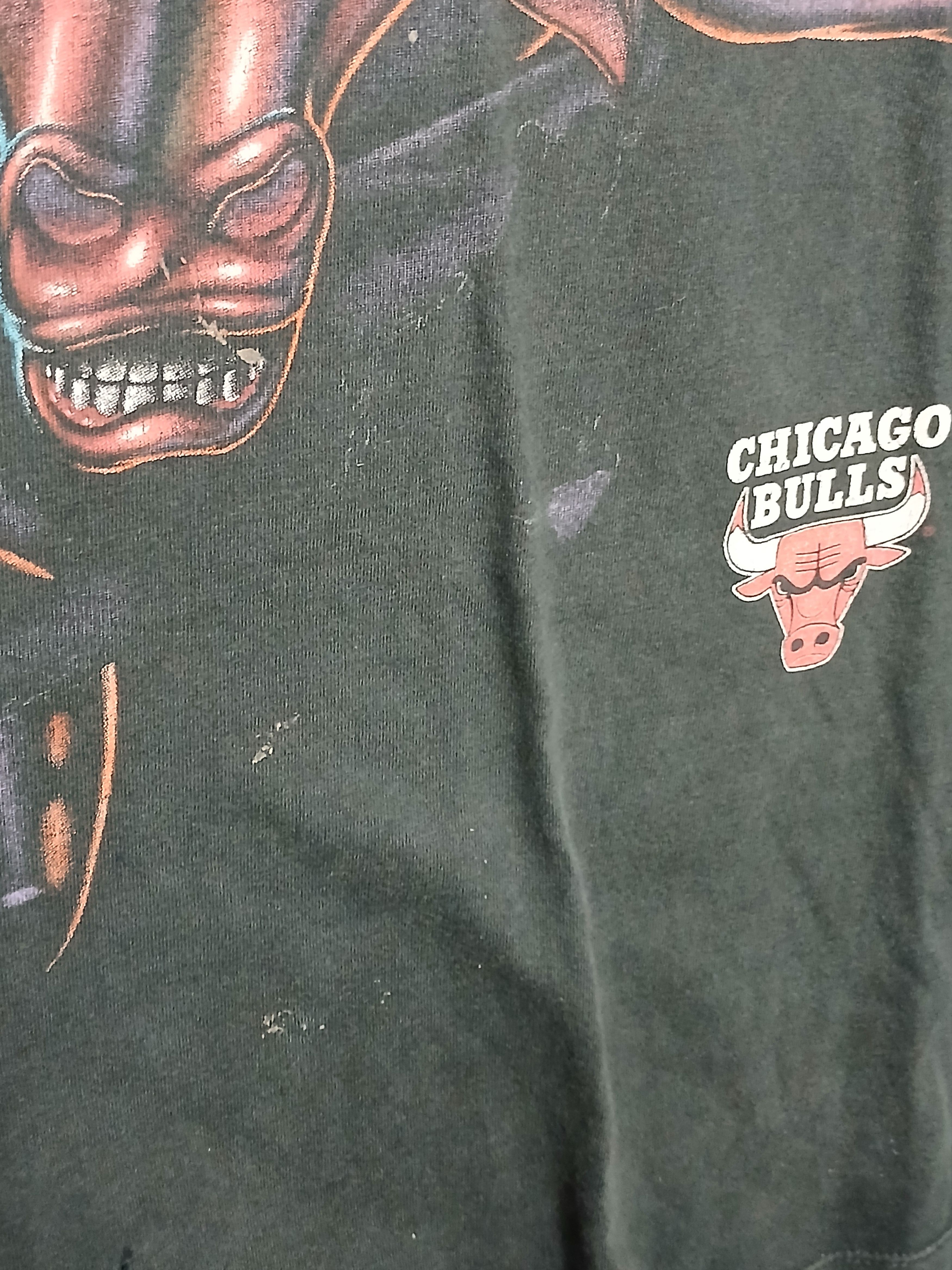 NBA Vintage NBA Chicago Bulls Basketball T-Shirt Size US XL / EU 56 / 4 - 7 Thumbnail