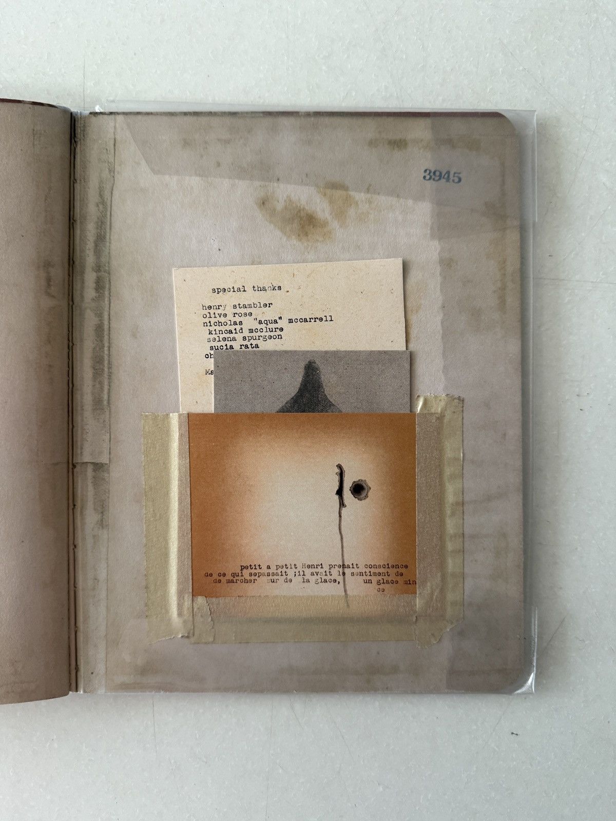 Enfants Riches Deprimes GRAIL - ERD Henri Alexander Handmade Book/Invite Size ONE SIZE - 3 Thumbnail