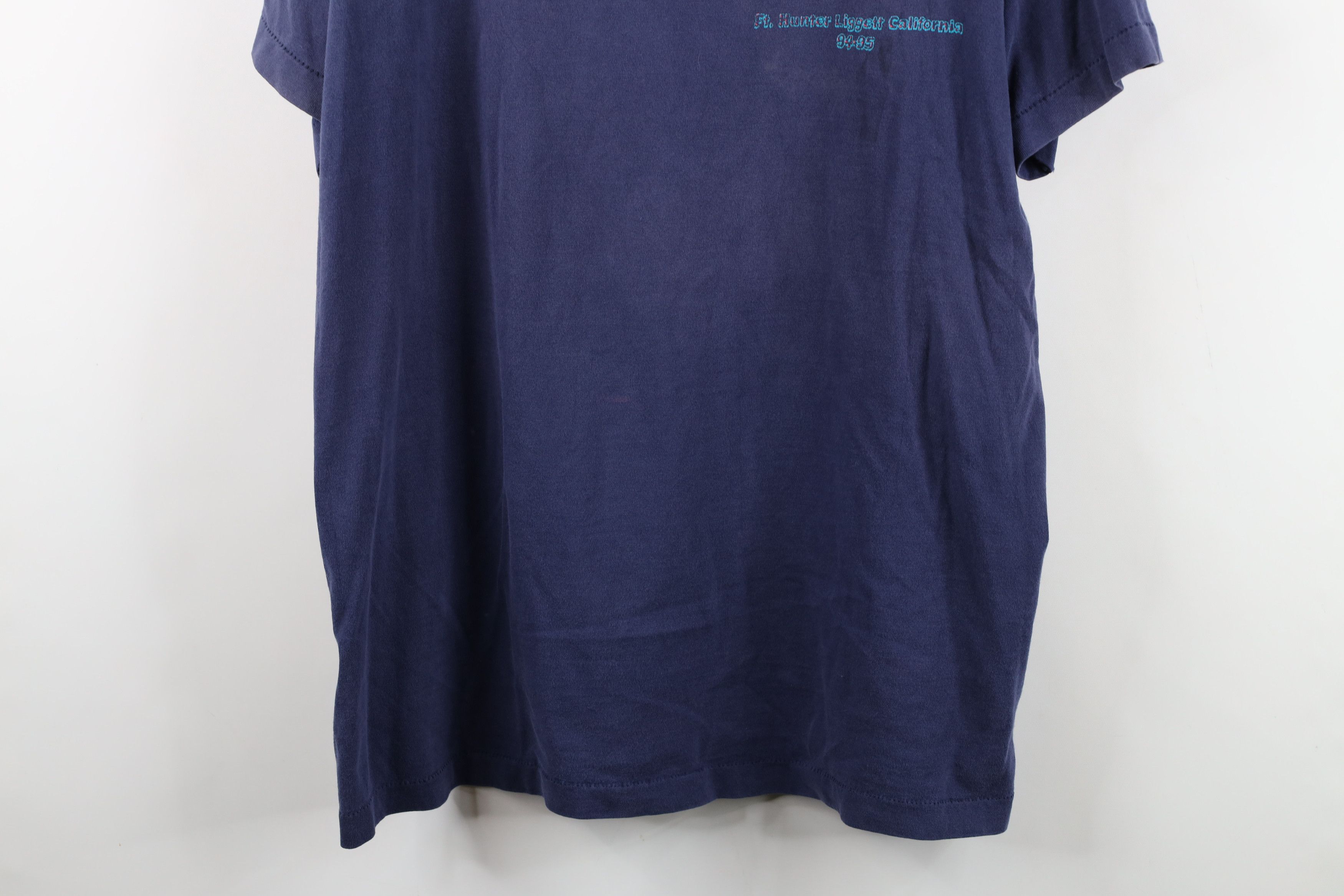Vintage Vintage 90s Longbow Apache Ft Hunter Liggett T-Shirt USA Size US XL / EU 56 / 4 - 3 Thumbnail