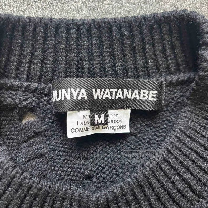 Junya Watanabe Junya Watanabe Distressed wool knit sweater Size US M / EU 48-50 / 2 - 5 Thumbnail