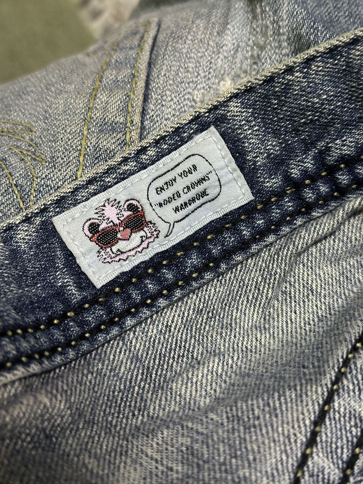 Kapital Japanese Brand Rodeo Crown Disteress🎌💥 Size US 32 / EU 48 - 8 Thumbnail