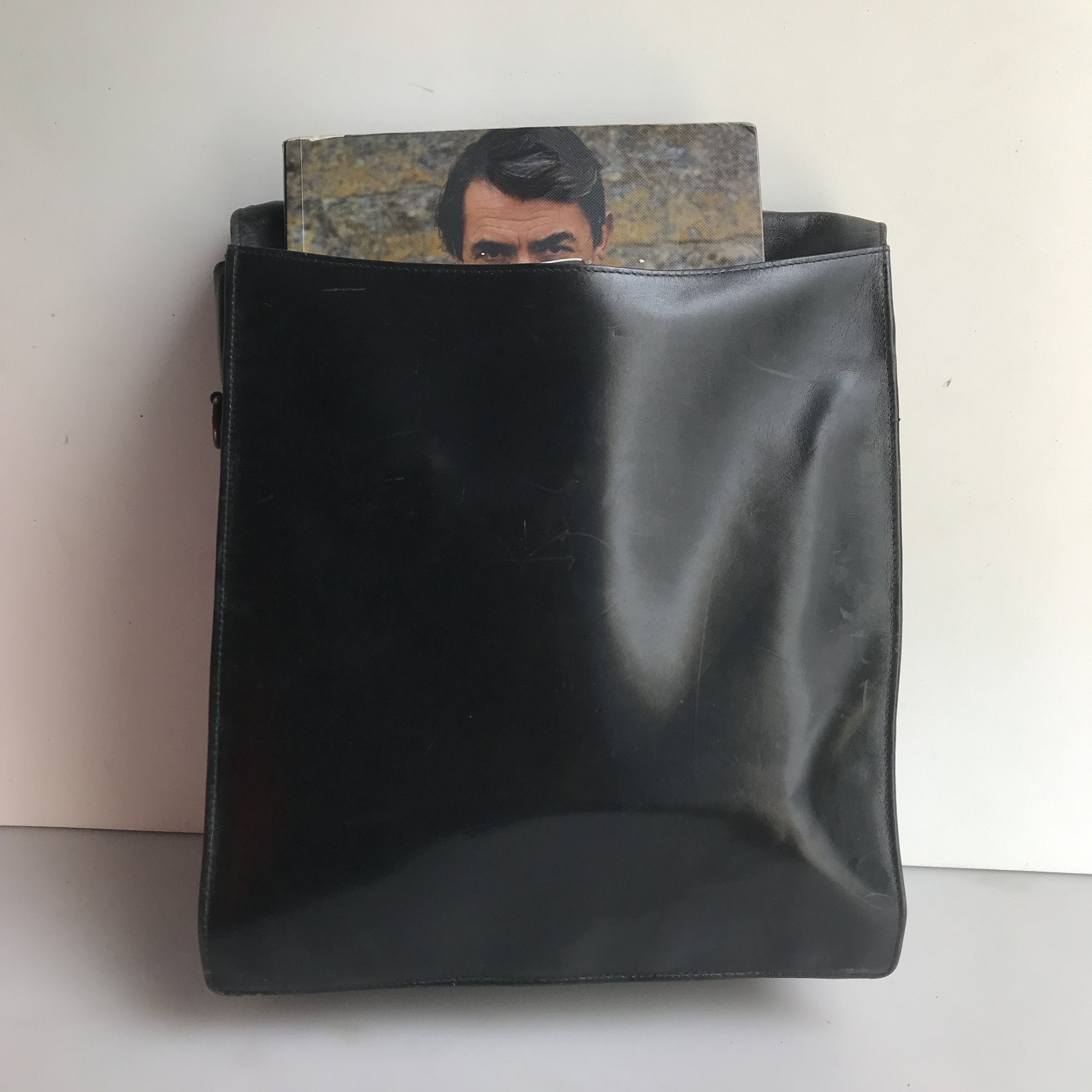 Vintage Vintage golden head germany black Satchel Bag Soulder Bag Size ONE SIZE - 4 Thumbnail