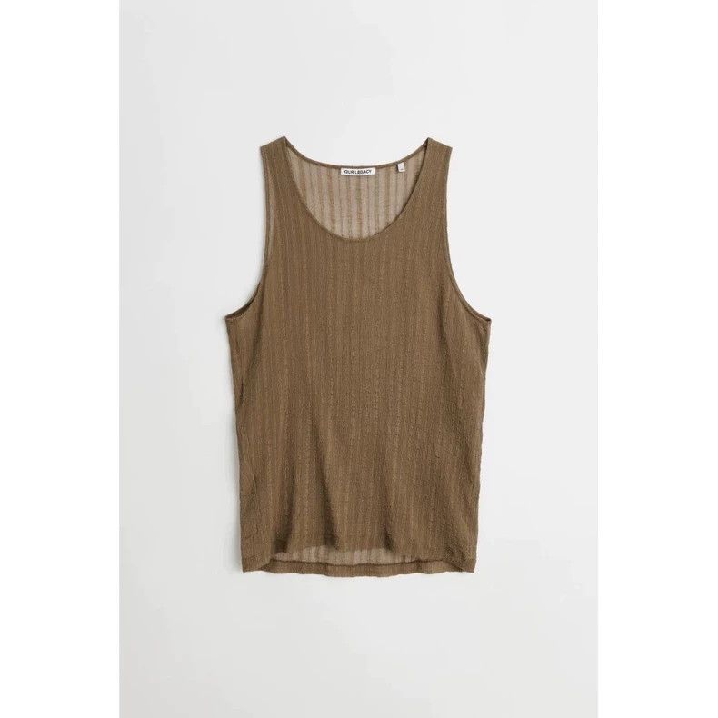 Our Legacy Our Legacy size44 Mulberry silk cotton linen vest Size US S / EU 44-46 / 1 - 9 Thumbnail