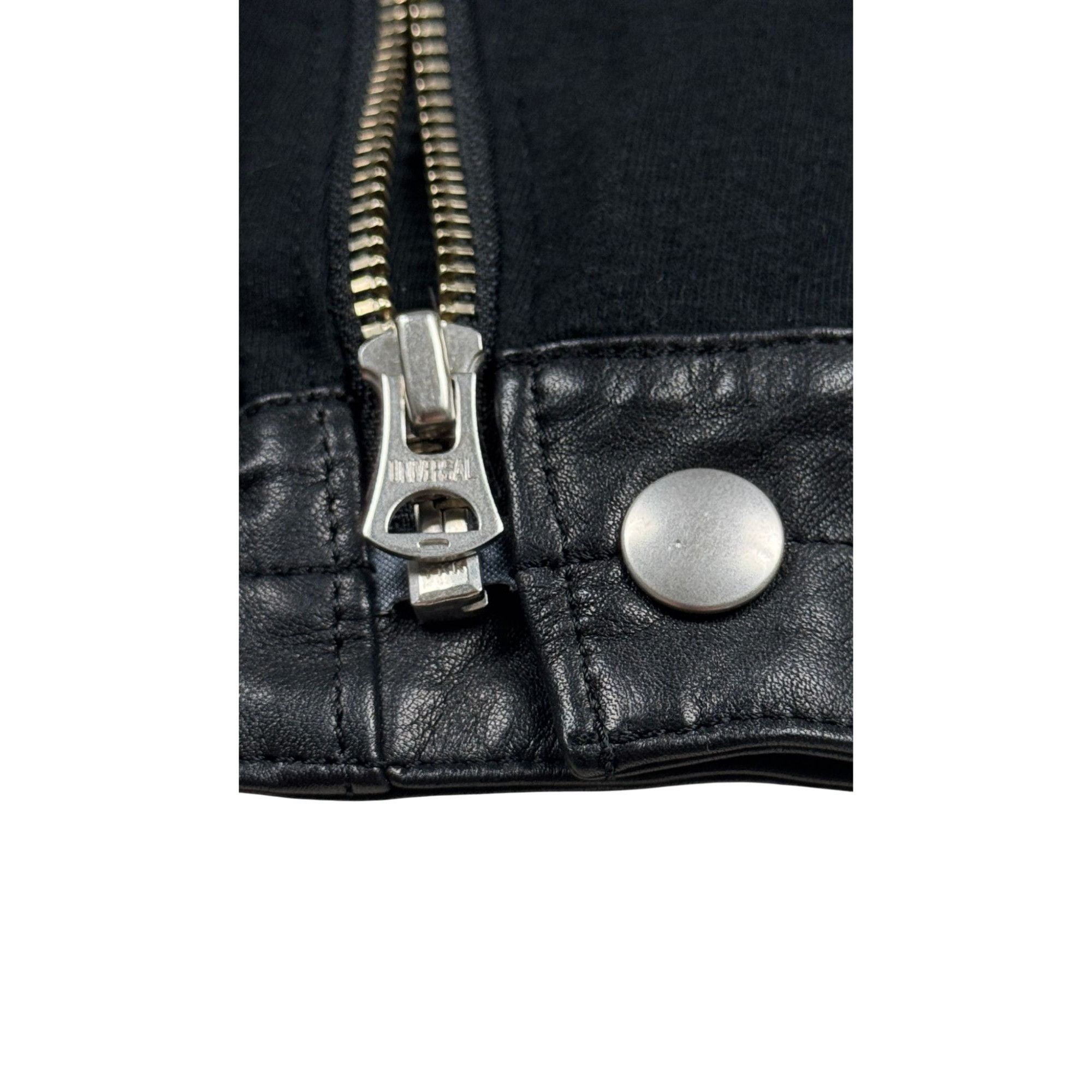 Undercover ♚ Undercover Hybrid Leather Jacket ♚ Size US XL / EU 56 / 4 - 6 Thumbnail