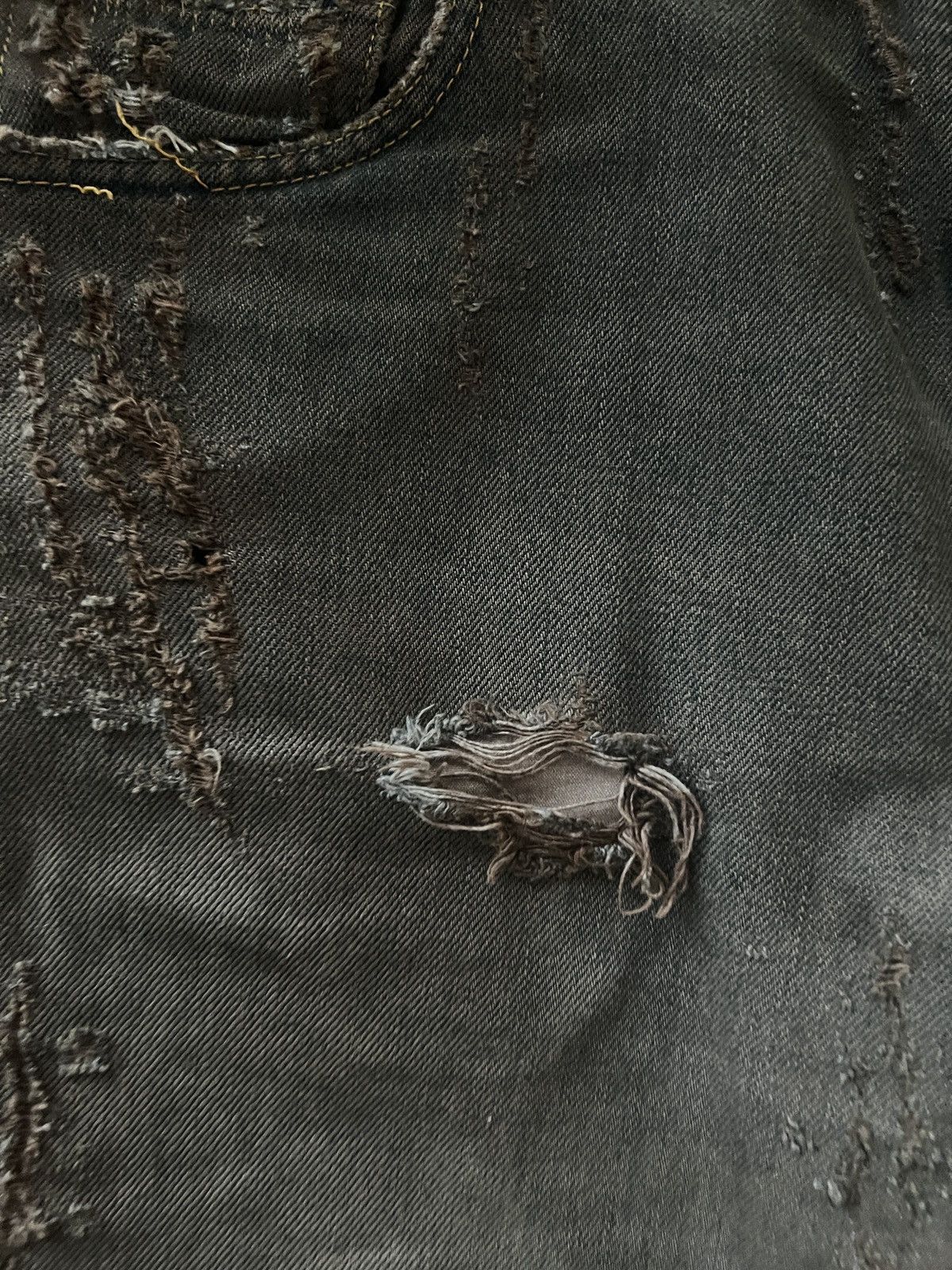 Japanese Brand × Vintage Cracstudio 1of1 custom denim Size US 34 / EU 50 - 8 Thumbnail