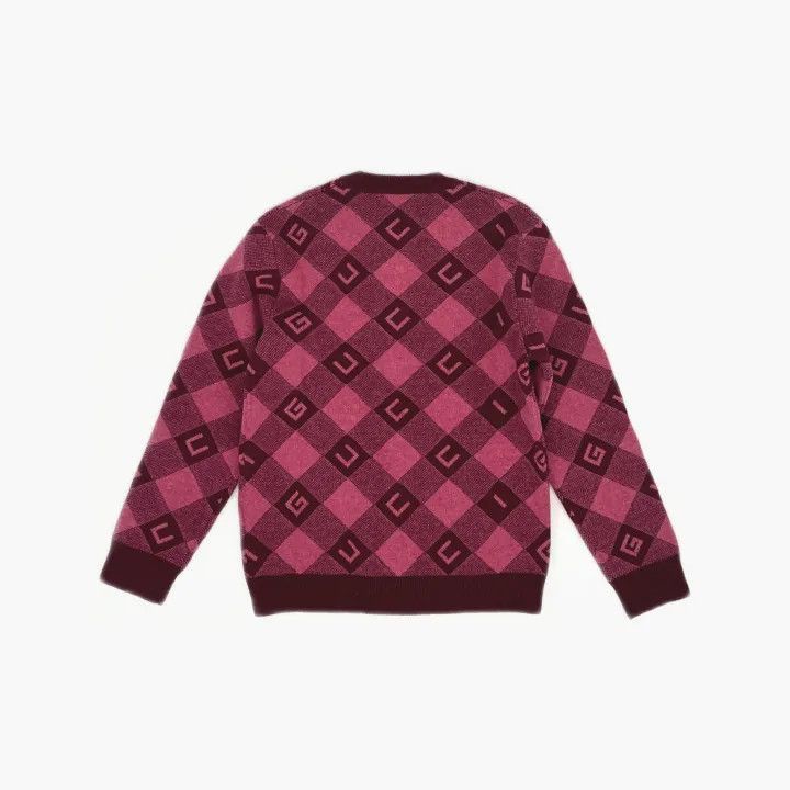 Gucci Gucci Gucci Kids Pink Wool Cardigan Sweater -2506 Size US S / EU 44-46 / 1 - 3 Thumbnail