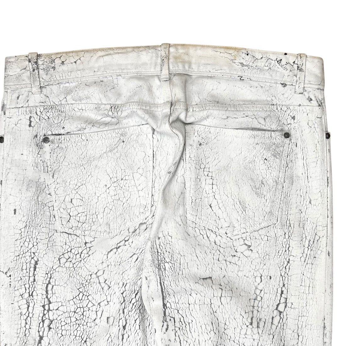 Balenciaga Balenciaga Cracked Optic Jeans - AW14 Size US 32 / EU 48 - 6 Thumbnail