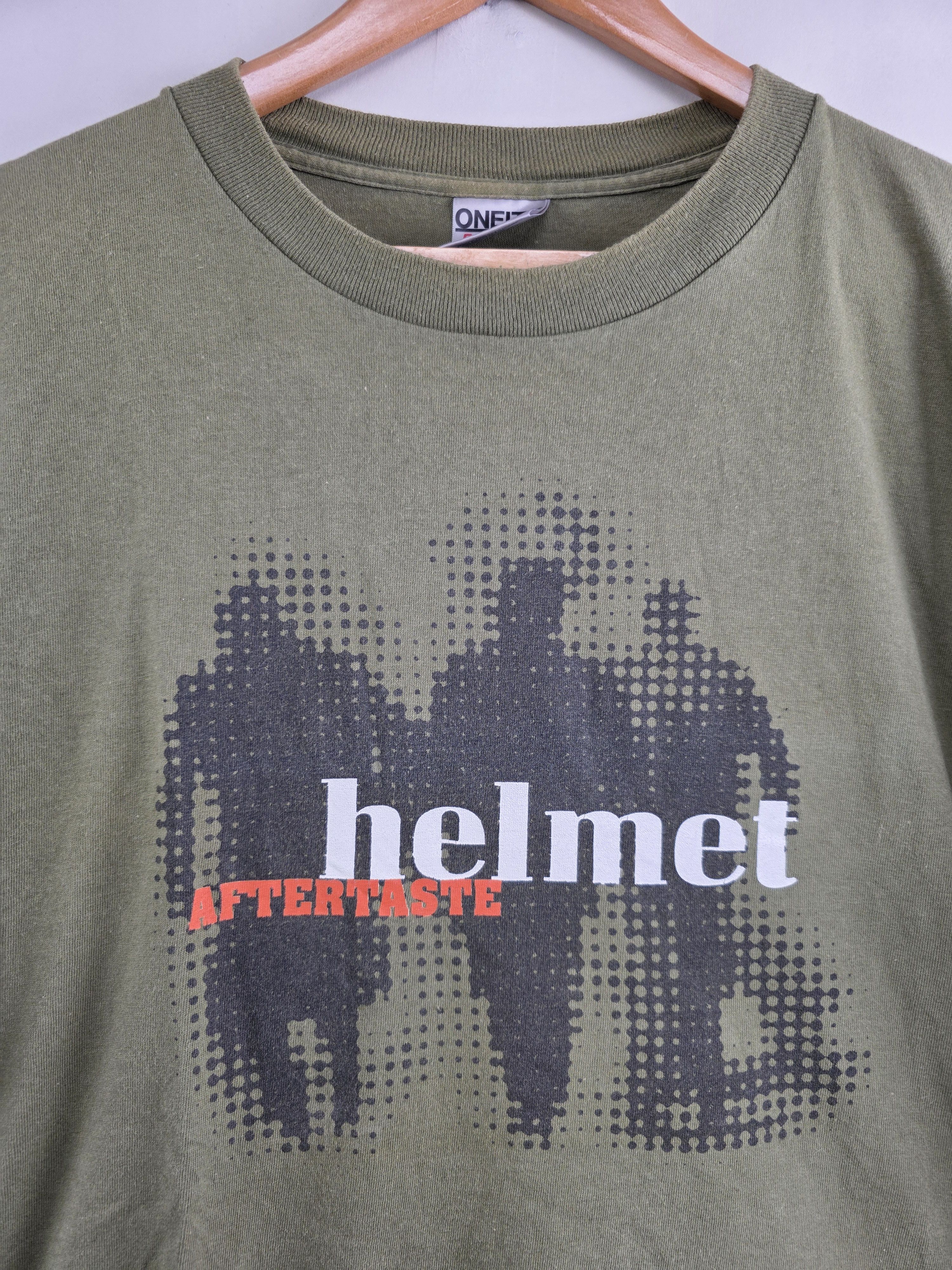 Band Tees 1997 Helmet Aftertaste 90s vintage T shirt XL 24" 29.5" Size US XL / EU 56 / 4 - 3 Thumbnail