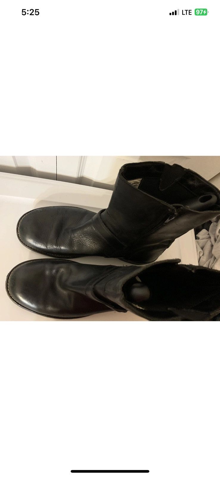 Other Red Tape Men's 10.5 Salisbury Black Leather Side Zip Boots Size US 10.5 / EU 43-44 - 9 Thumbnail