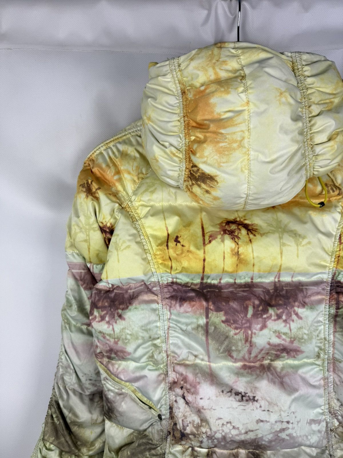 Japanese Brand KRU Ladies Hooded Down Puffer Patterned Ski Jacket Size XS Size XS / US 0-2 / IT 36-38 - 13 Thumbnail