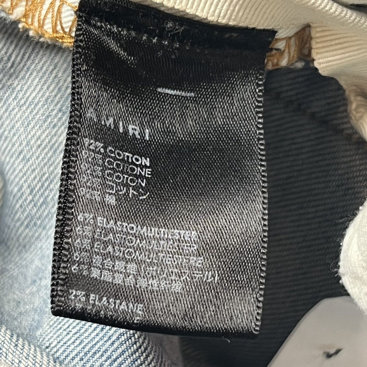 Amiri Amiri Broken Jeans Clay Indigo Size US 29 - 11 Thumbnail