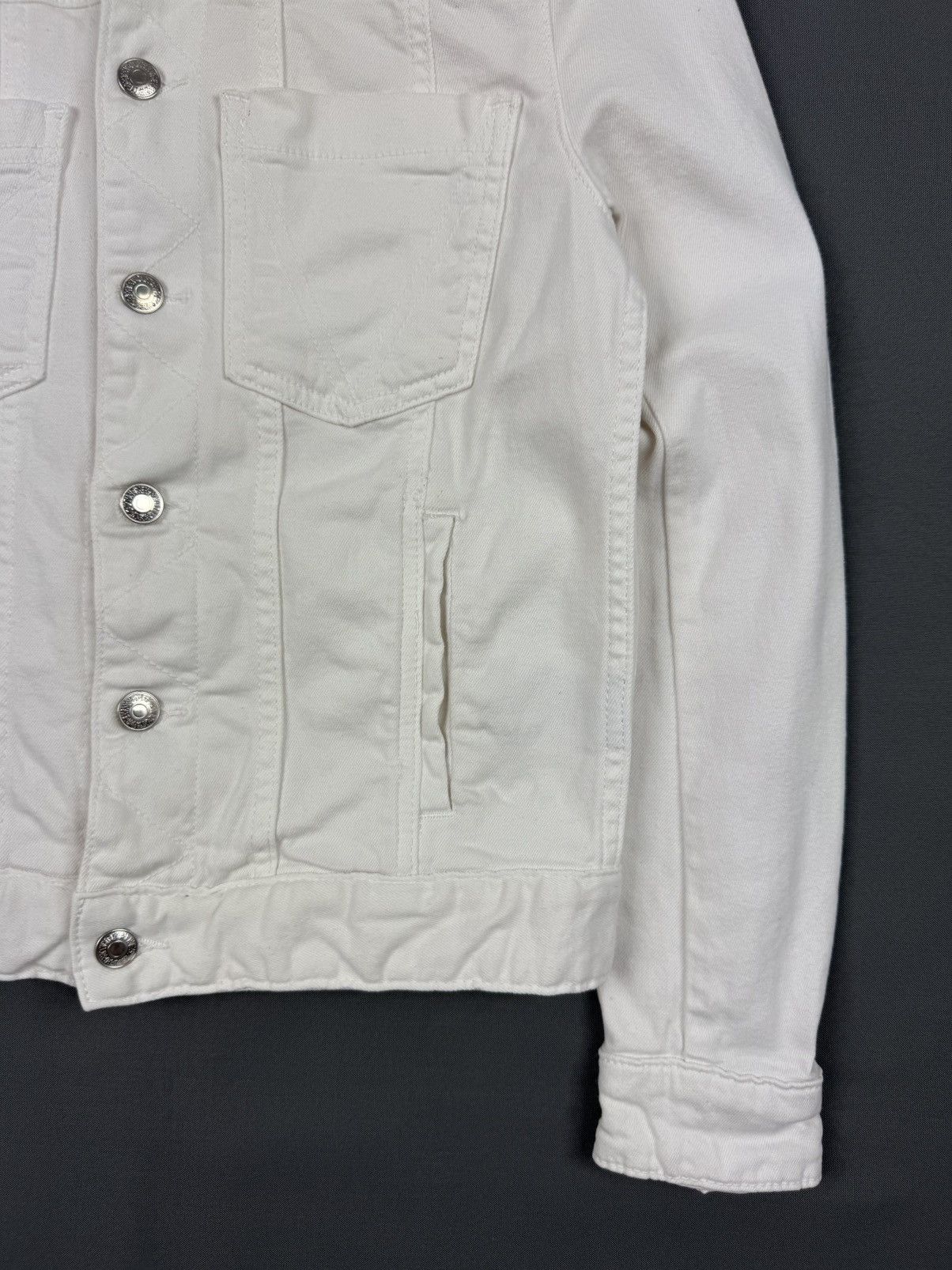 Zadig & Voltaire NWT Zadig&Voltaire Kiomy Skull Denim Women’s Jacket Size XS / US 0-2 / IT 36-38 - 2 Thumbnail