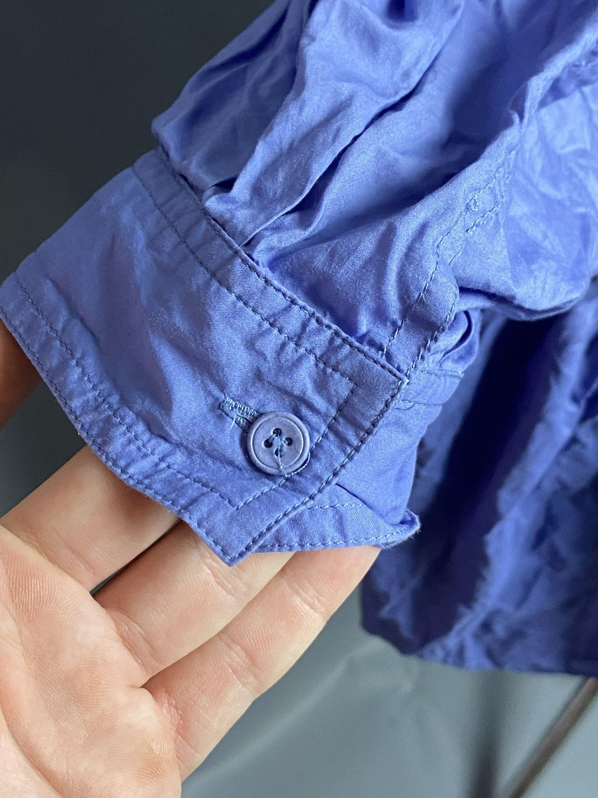 Acne Studios Acne Jeans S/S 08 Swank Blue Short Sleeve Mini Dress Sz 42 Size M / US 6-8 / IT 42-44 - 13 Thumbnail
