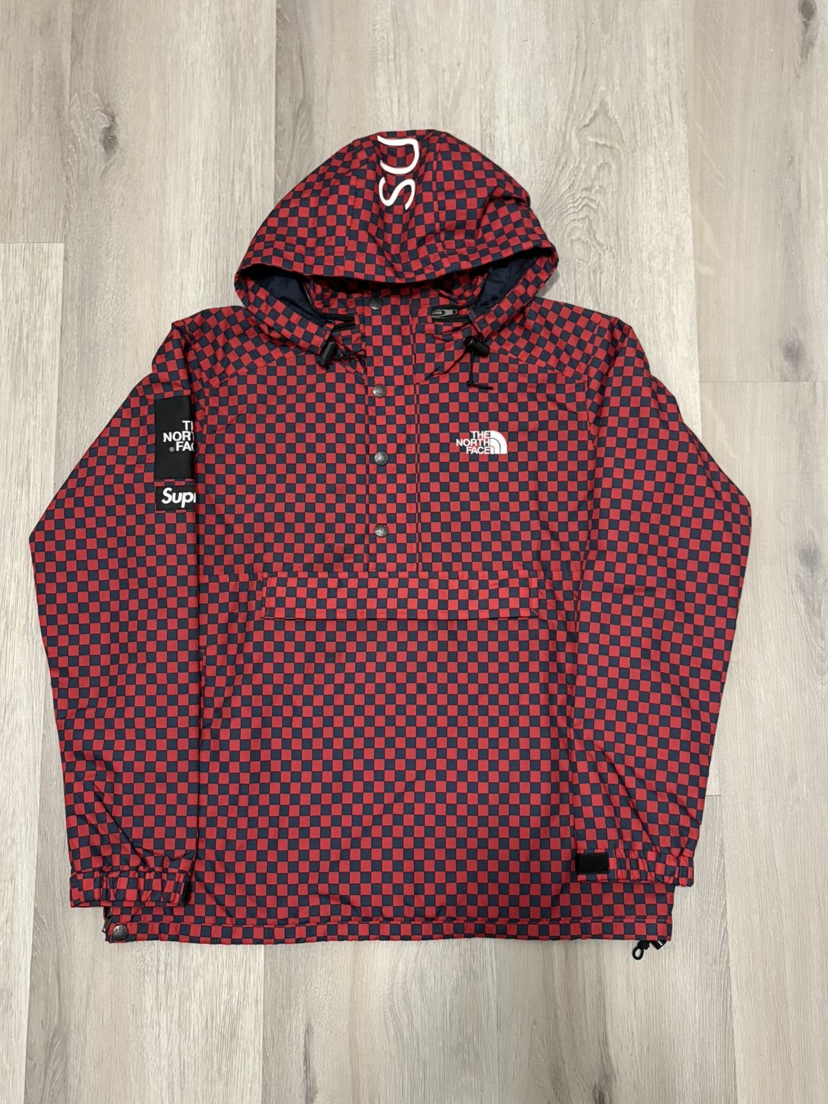 Supreme × The North Face Supreme The North Face Checkered Pullover Jacket SS11 Red Size US S / EU 44-46 / 1 - 1 Thumbnail