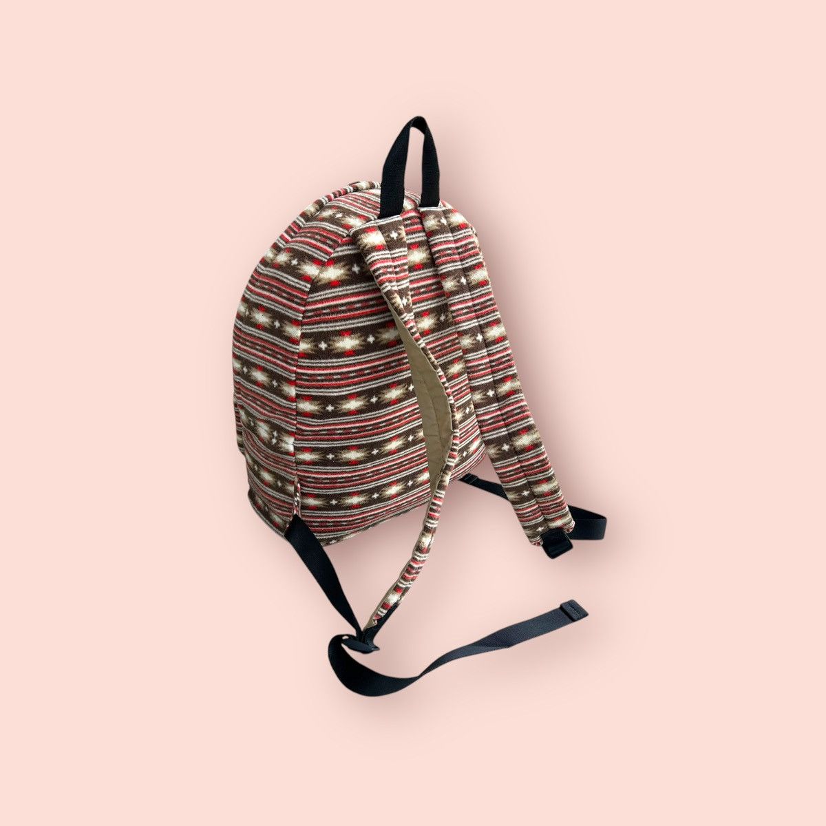 Japanese Brand × Jun Takahashi × Uniqlo VINTAGE UNIQLO NATIVE NORDIC MICRO FLEECE BACKPACK Size ONE SIZE - 5 Thumbnail